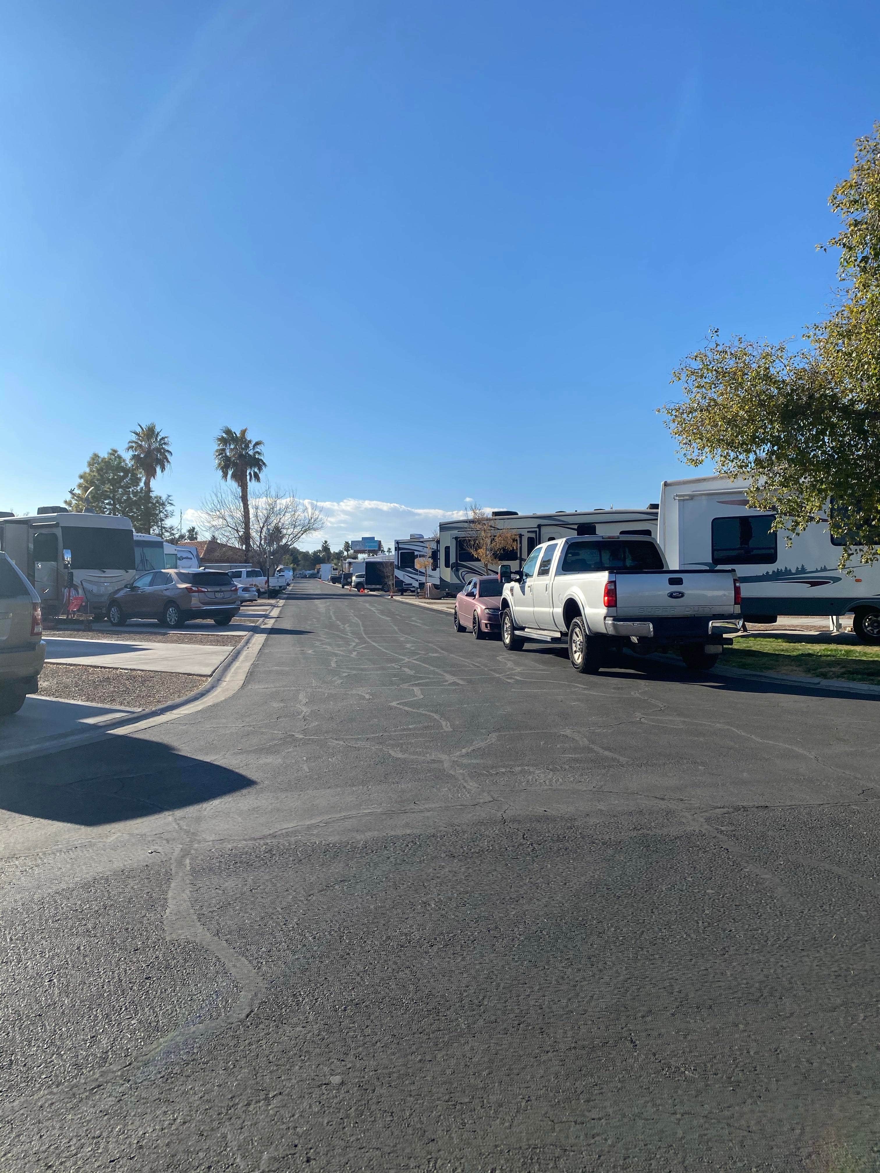Brittney  C.'s photo of rv camping at Arizona Charlie's Boulder RV Park near Jean, NV