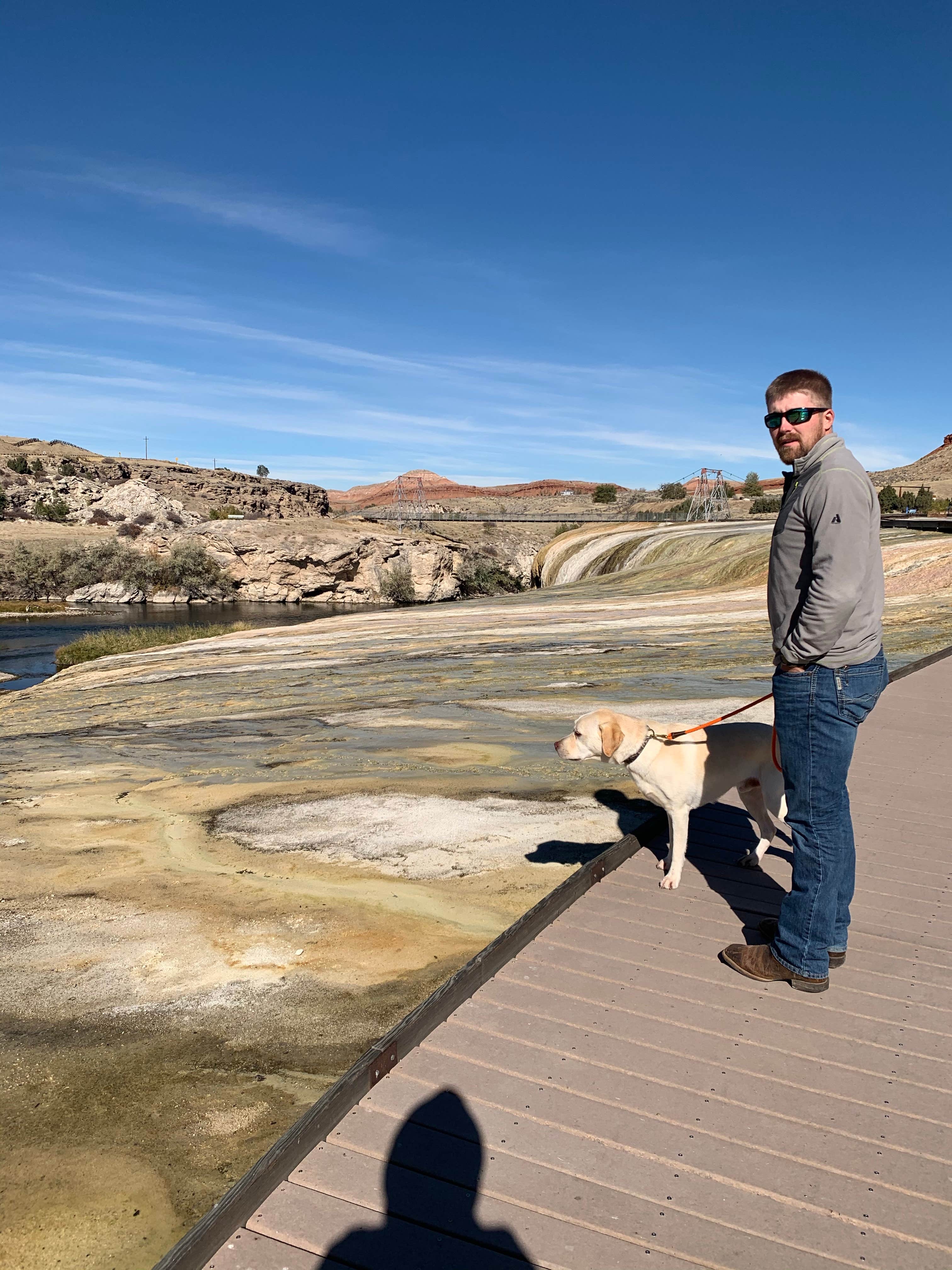 Carlyne F.'s photo of camping with pets at Lander City Park near Riverton, WY