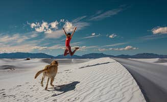 Carlyne F.'s photo of camping with pets at Hacienda RV Resort near Hatch, NM