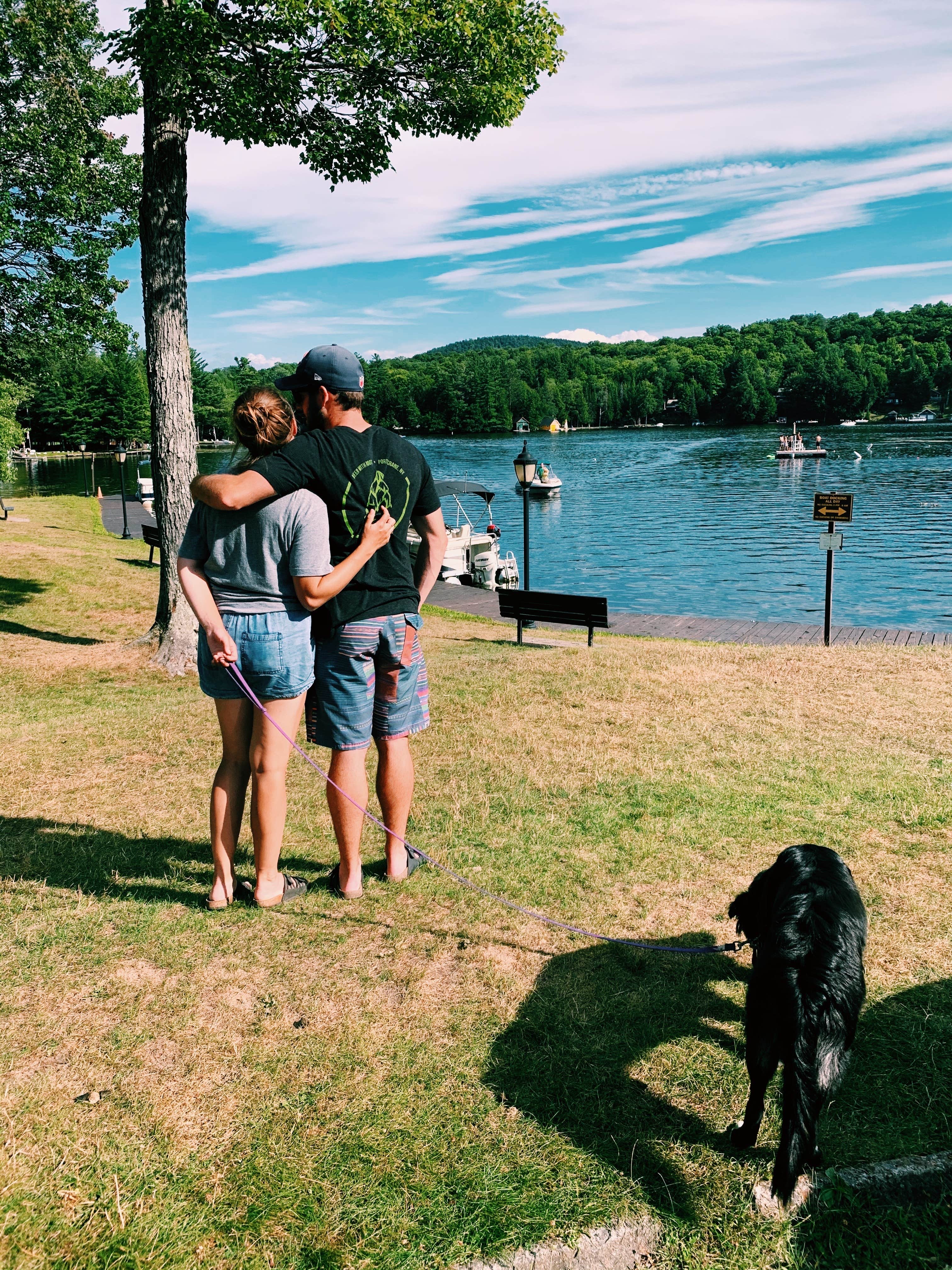 Carlyne F.'s photo of camping with pets at Old Forge Camping Resort near Inlet, NY