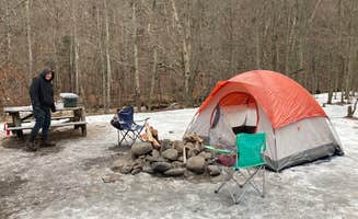 Kelsey's photo of tent camping at The Peekamoose Valley near Spring Glen, NY
