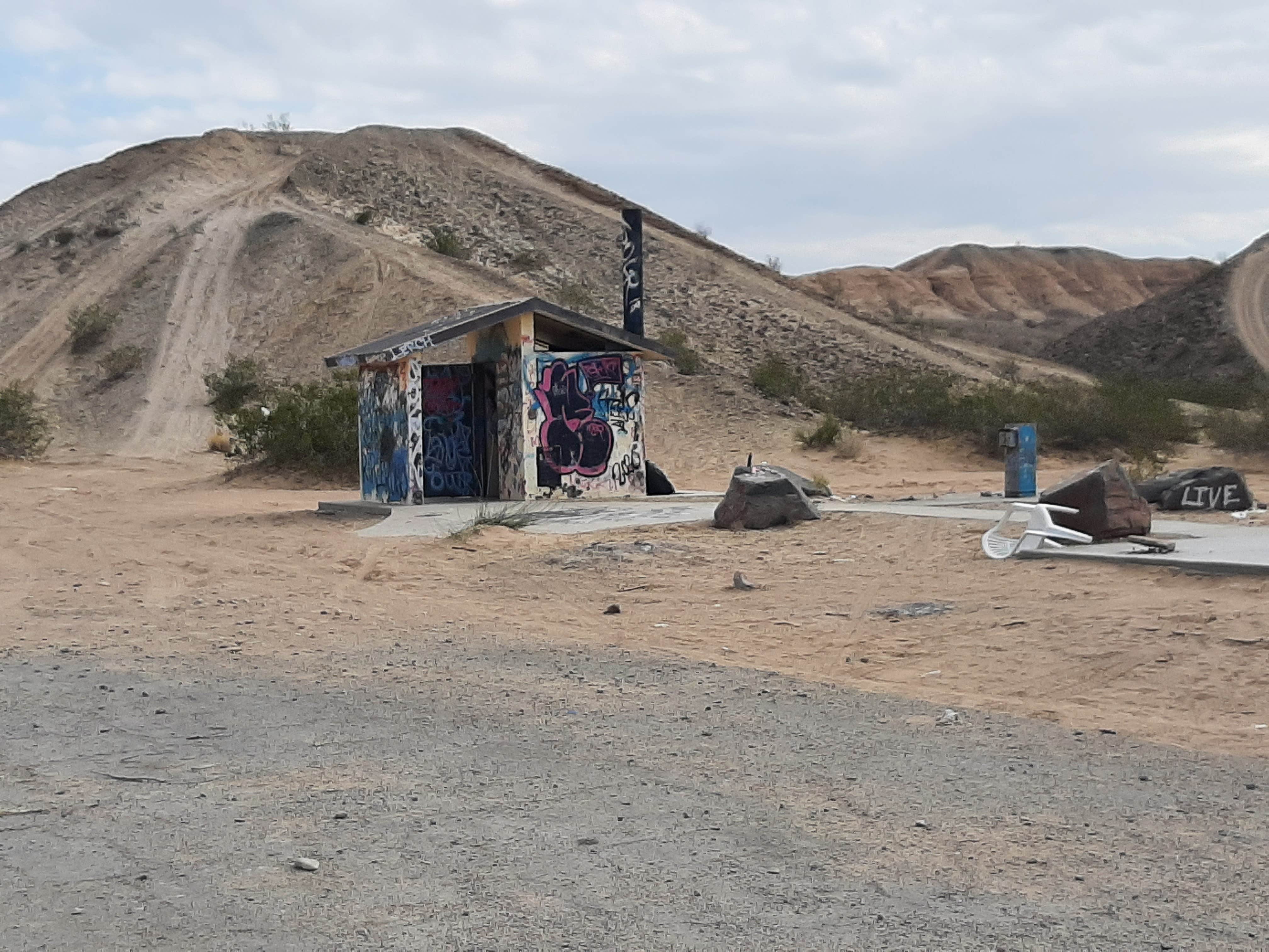 Camping near Cibola National Wildlife Refuge - East: The Sandbowl Dispersed, Blythe, Arizona