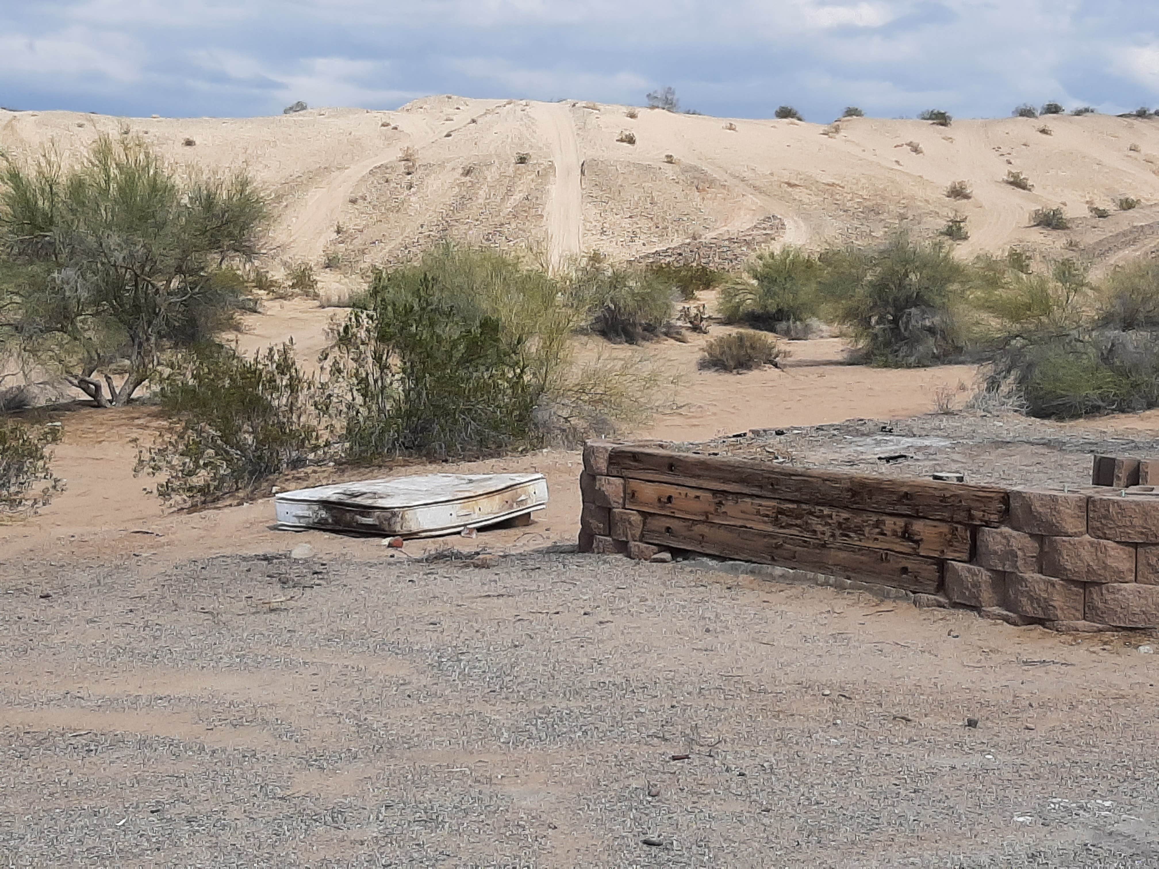 Camper-submitted photo at The Sandbowl Dispersed near Blythe, CA