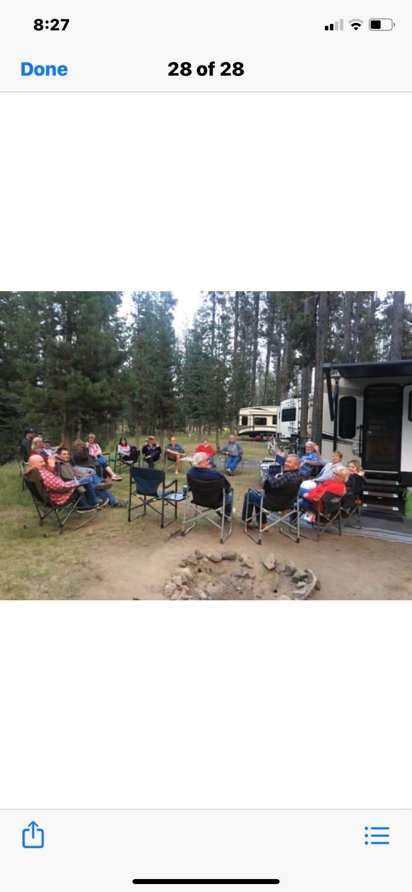 Dean's photo of rv camping at Diamond Lake RV Park near Diamond Lake, OR