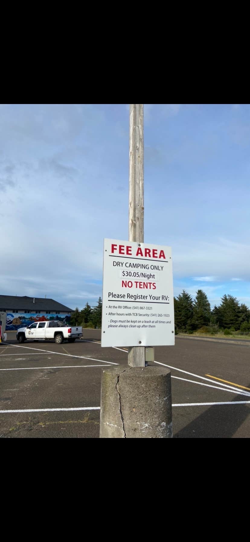 Camper-submitted photo at Port of Newport RV Park & Marina near Seal Rock, OR