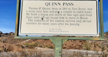 Plomosa Rd. Quinn Pass BLM Dispersed Camping