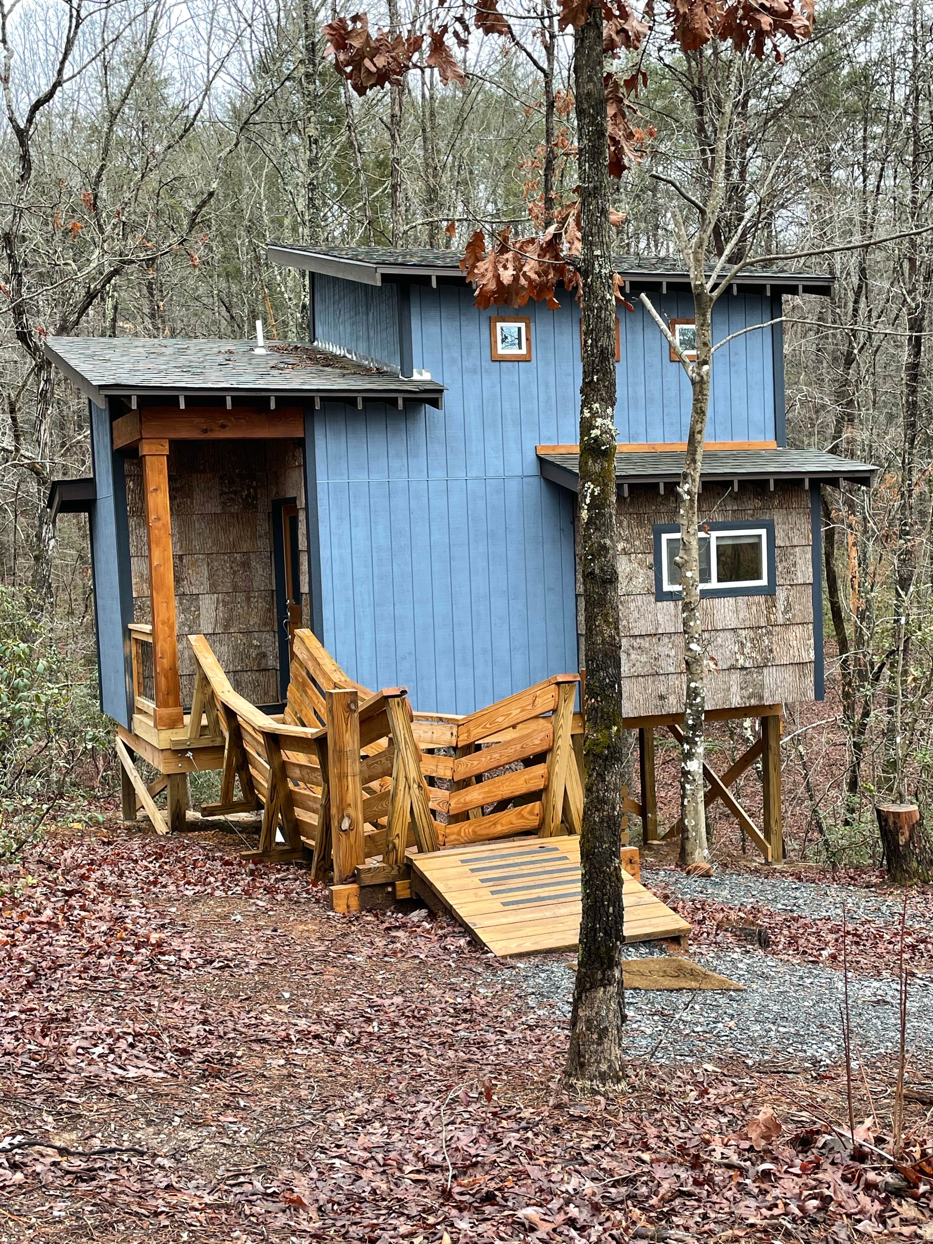 Penny M.'s photo of a cabin at Emberglow Outdoor Resort near Flat Rock, NC