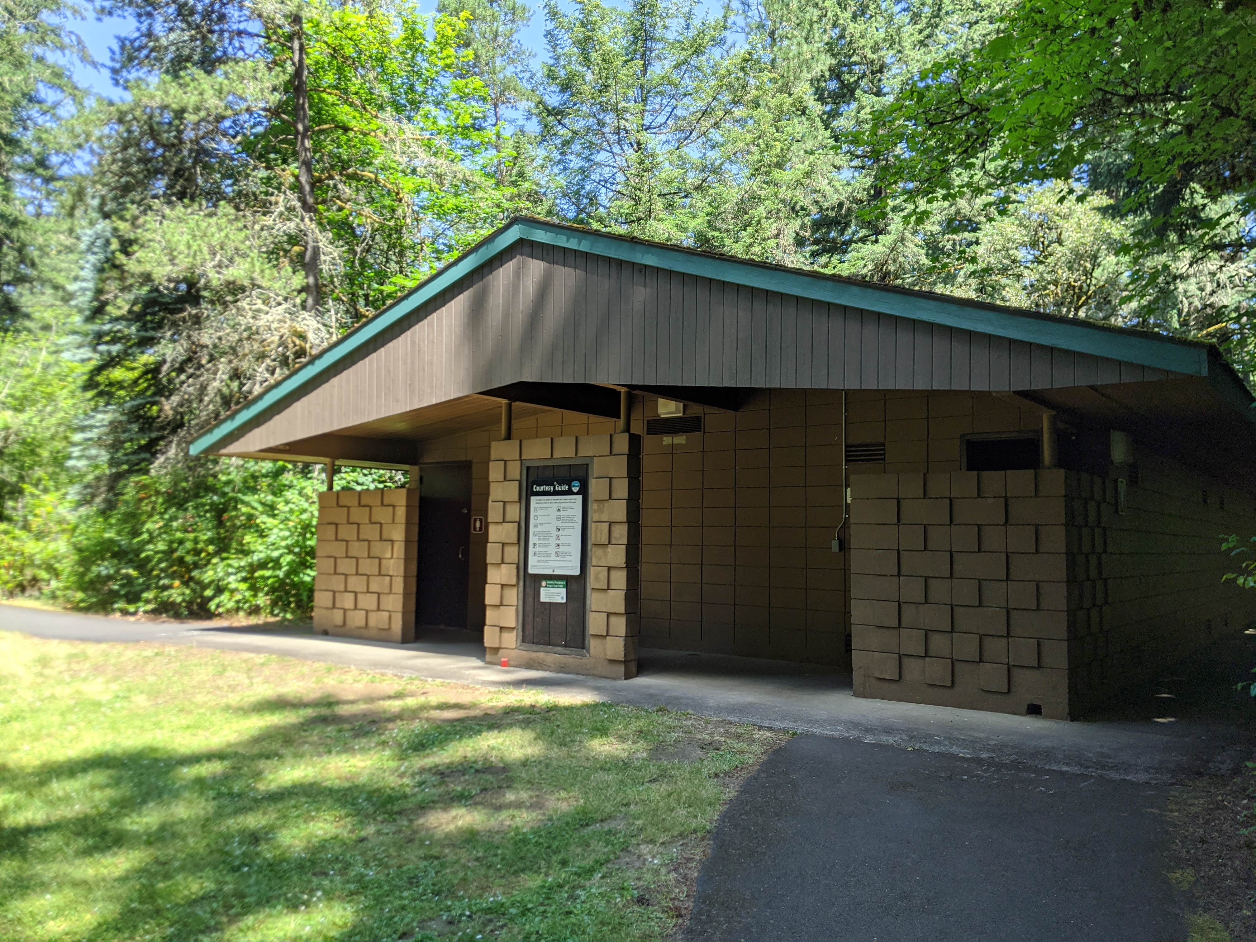 Amy's photo of glamping accommodations at Milo McIver State Park Campground near Hillsboro, OR