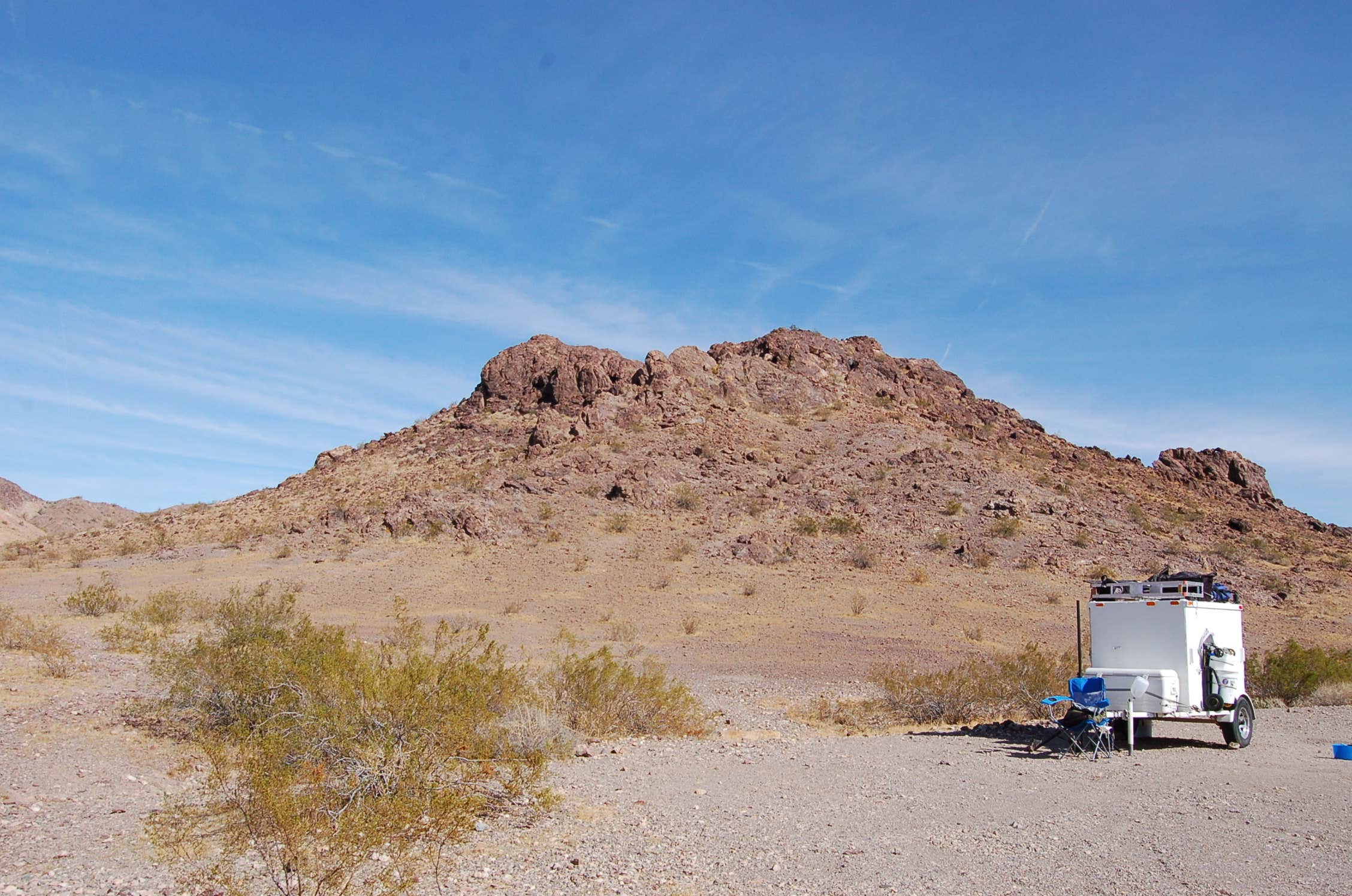 Camper-submitted photo at Craggy Wash - Dispersed Camping Area near Bullhead City, AZ