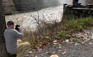 Carlyne F.'s photo of camping with pets at Letchworth State Park Campground near Darien Center, NY