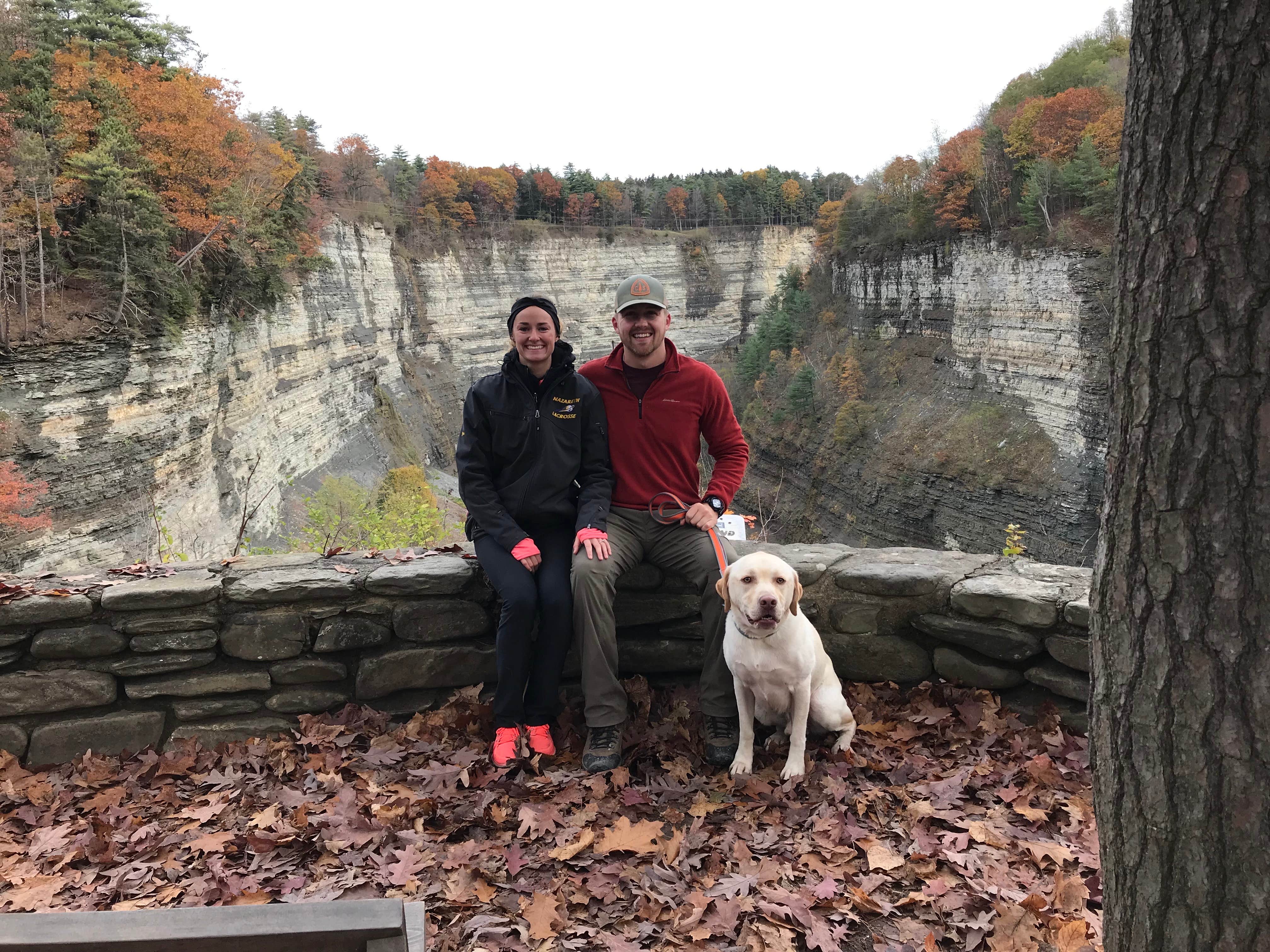 Carlyne F.'s photo of camping with pets at Letchworth State Park Campground near Portageville, NY