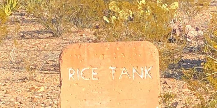 Camper submitted image from Rice Tank — Big Bend National Park