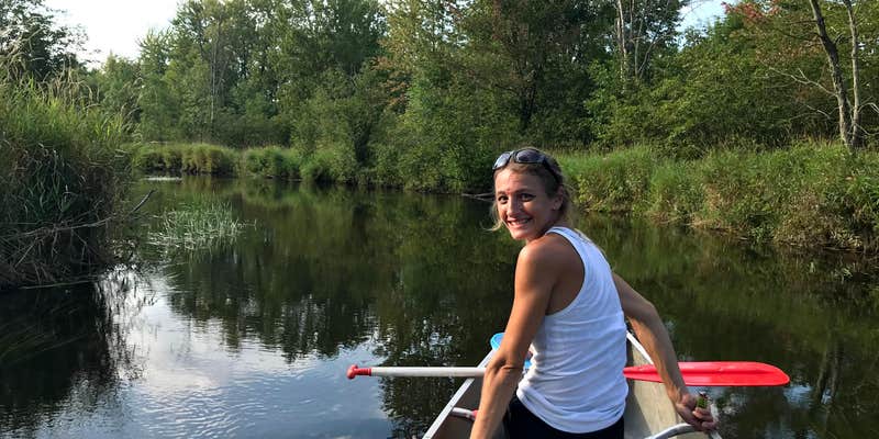 Camper submitted image from Twin Pines Campground & Canoe Livery