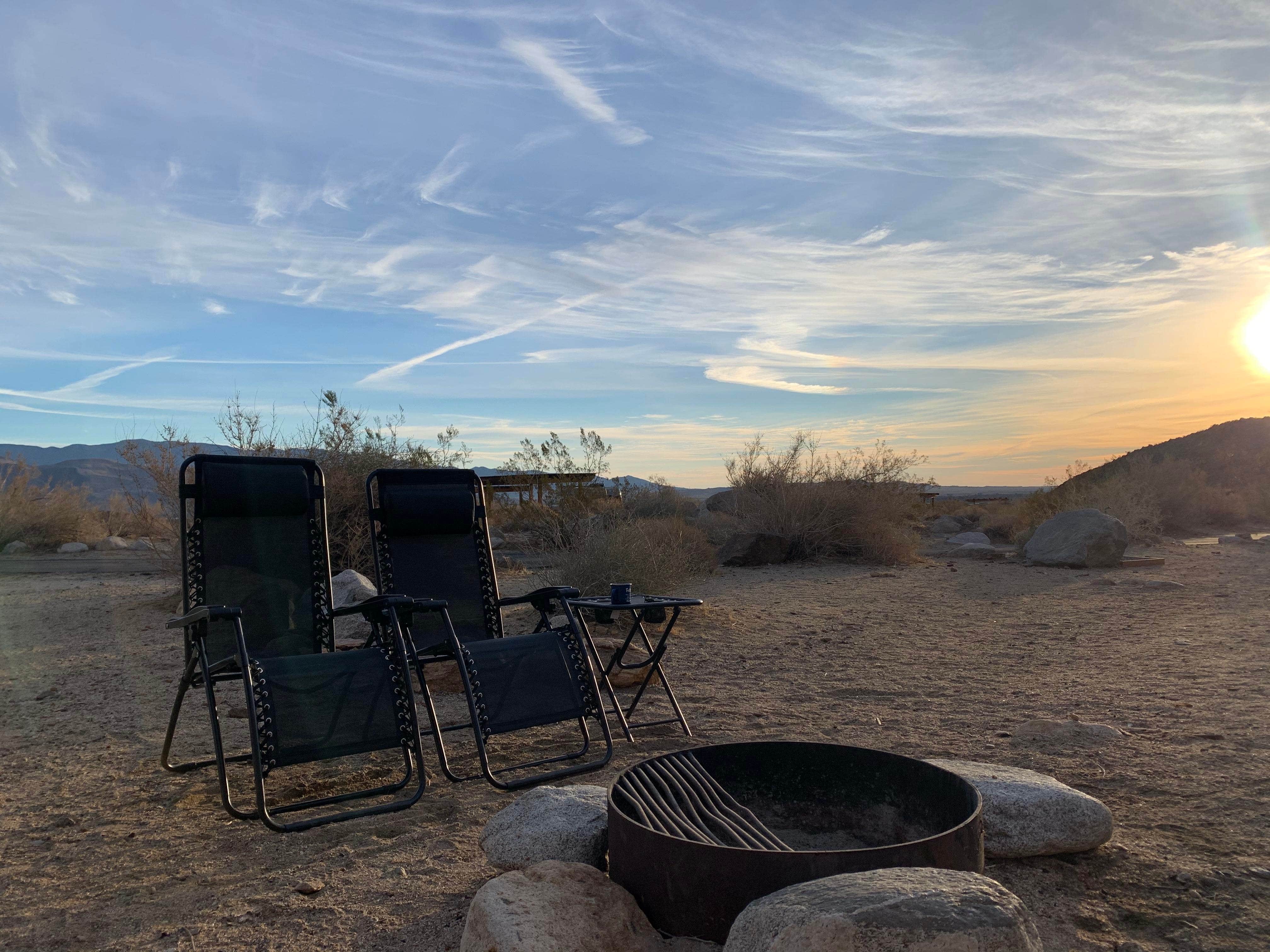 Camper-submitted photo at Borrego Palm Canyon Campground — Anza-Borrego Desert State Park near Palm Springs, CA