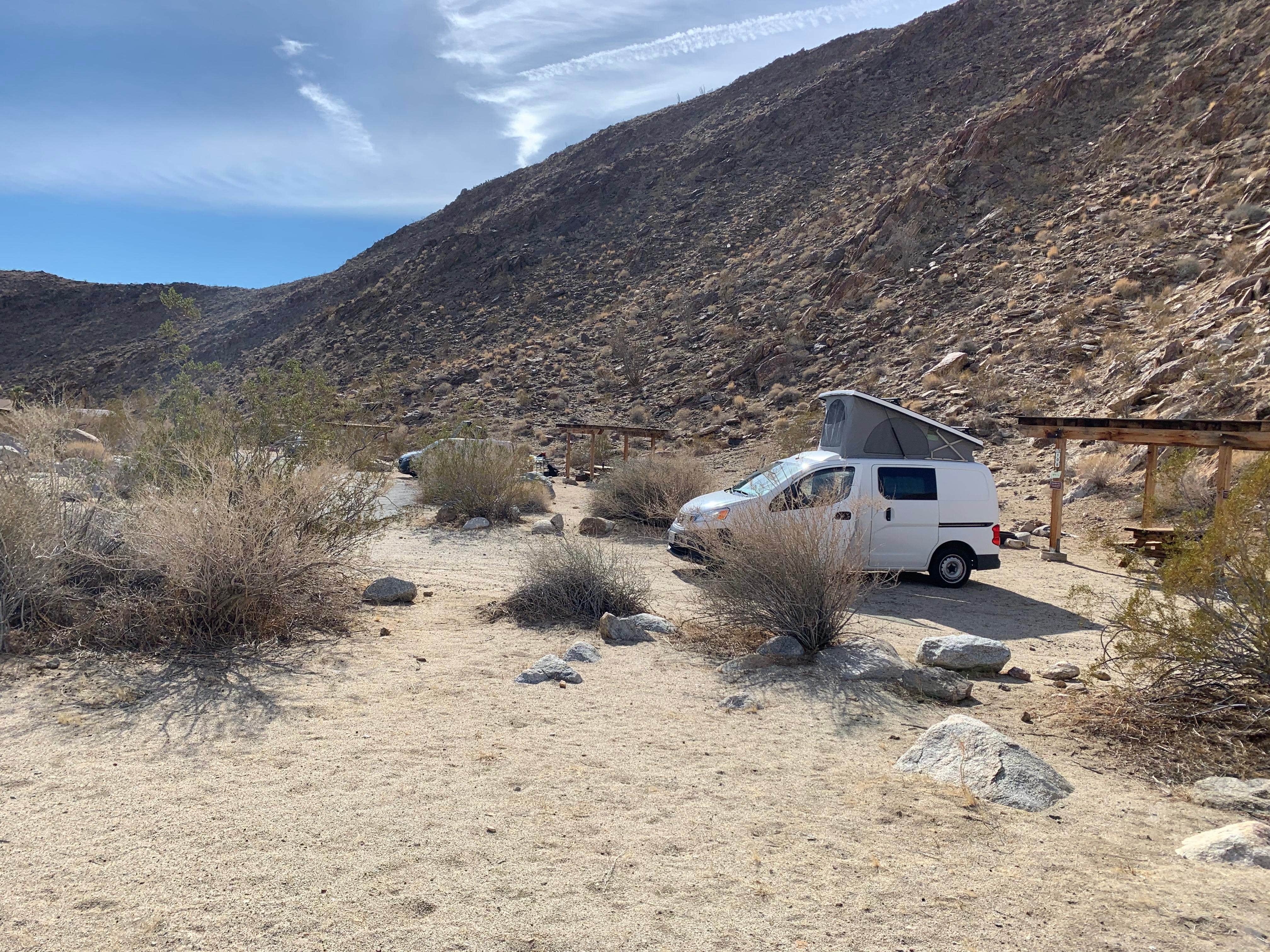 Camper-submitted photo at Borrego Palm Canyon Campground — Anza-Borrego Desert State Park near Palm Springs, CA