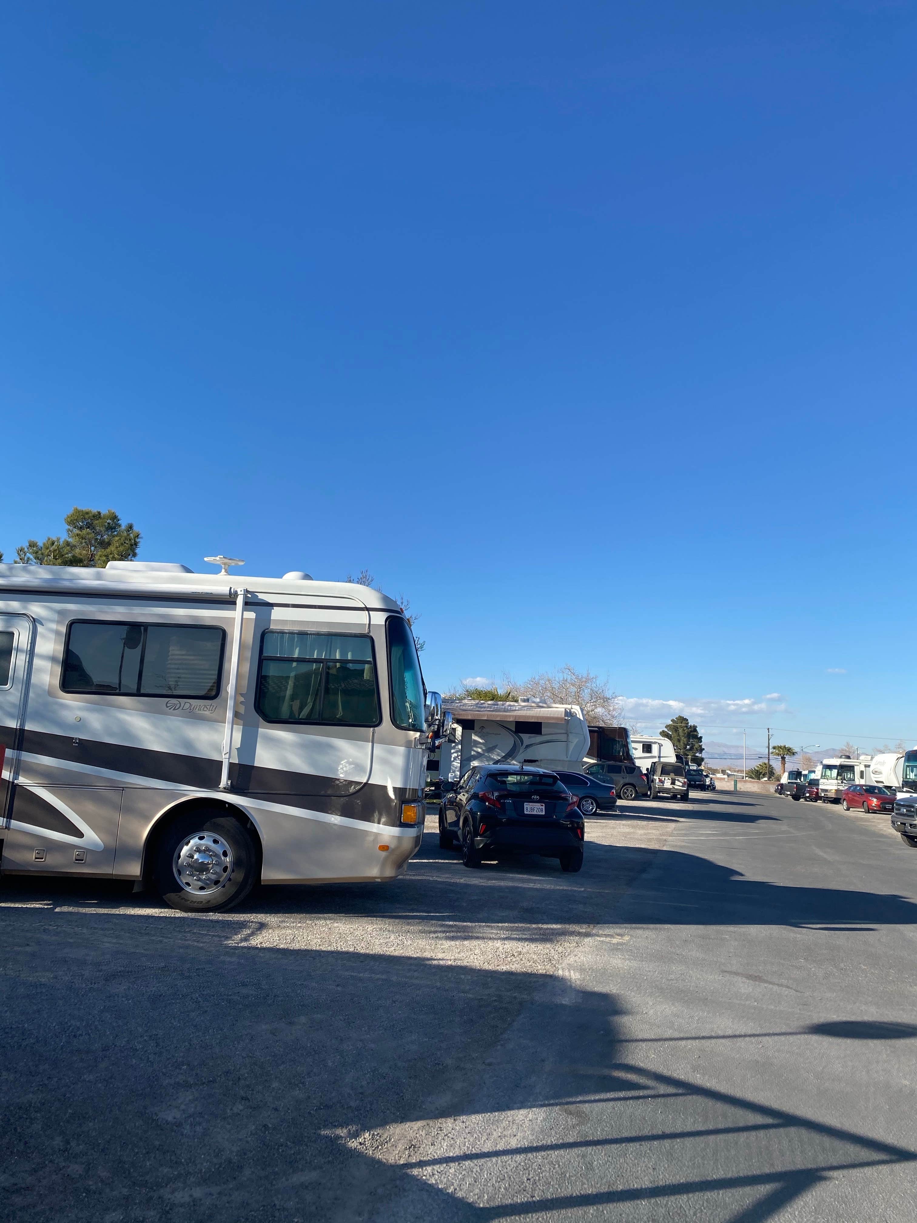 Brittney  C.'s photo of rv camping at Thousand Trails Las Vegas near Nipton, CA