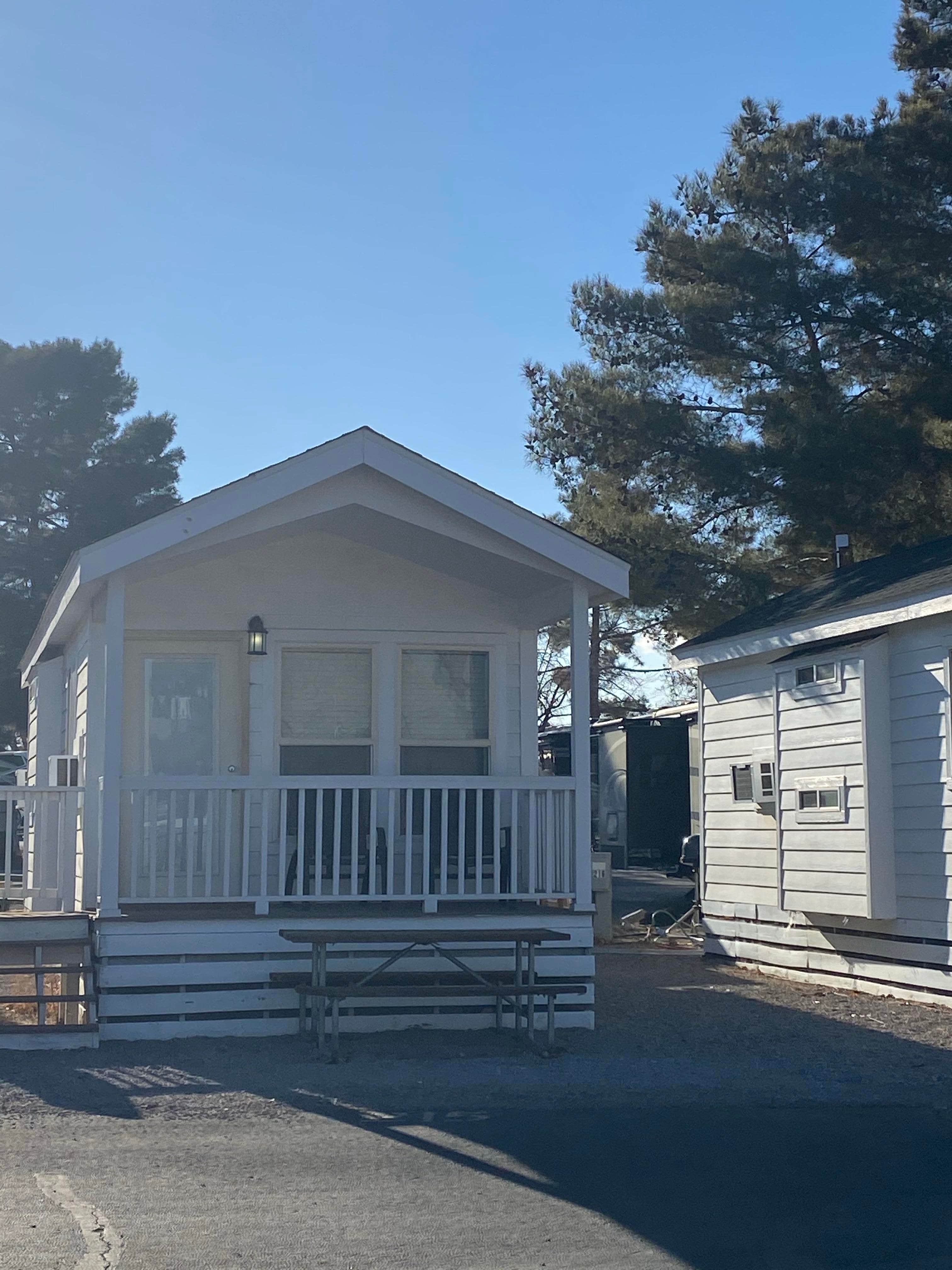 Brittney  C.'s photo of a cabin at Thousand Trails Las Vegas near Willow Beach, AZ
