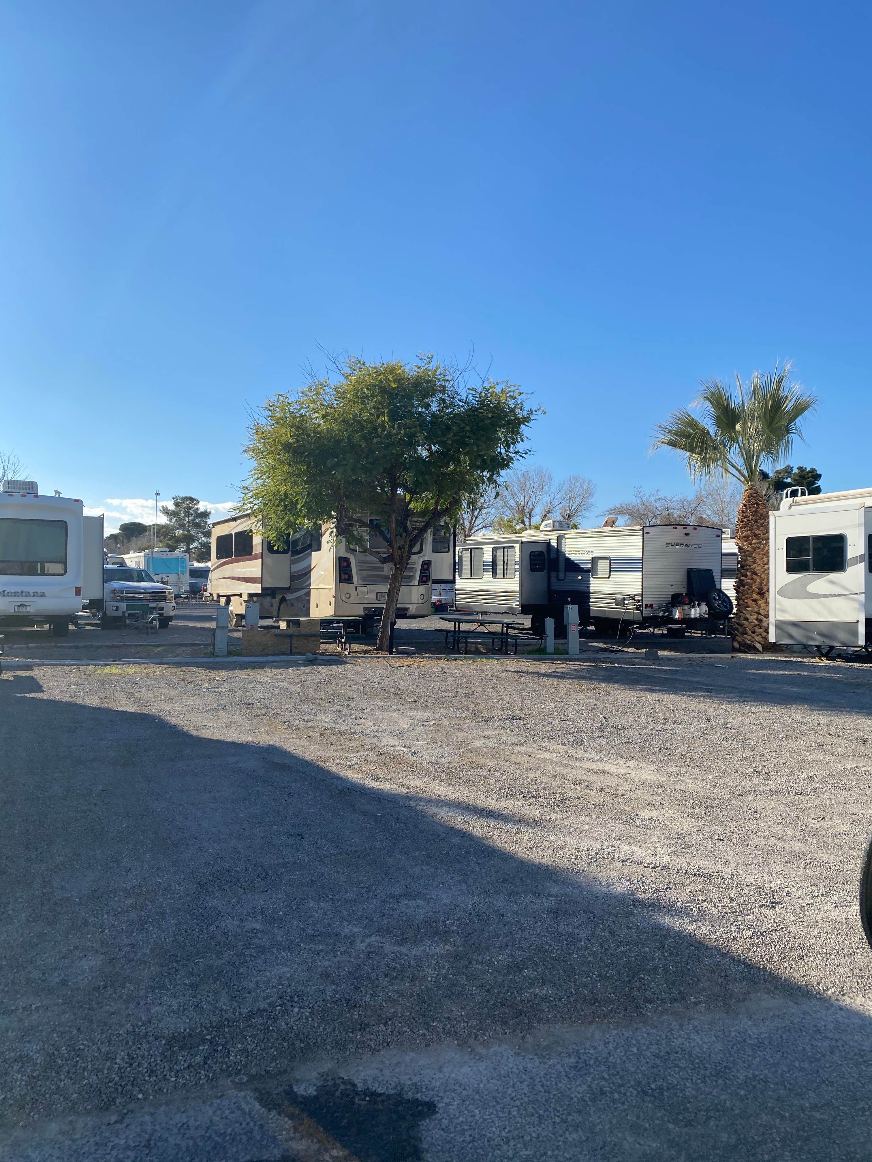 Brittney  C.'s photo of rv camping at Thousand Trails Las Vegas near Lake Mead National Recreation Area