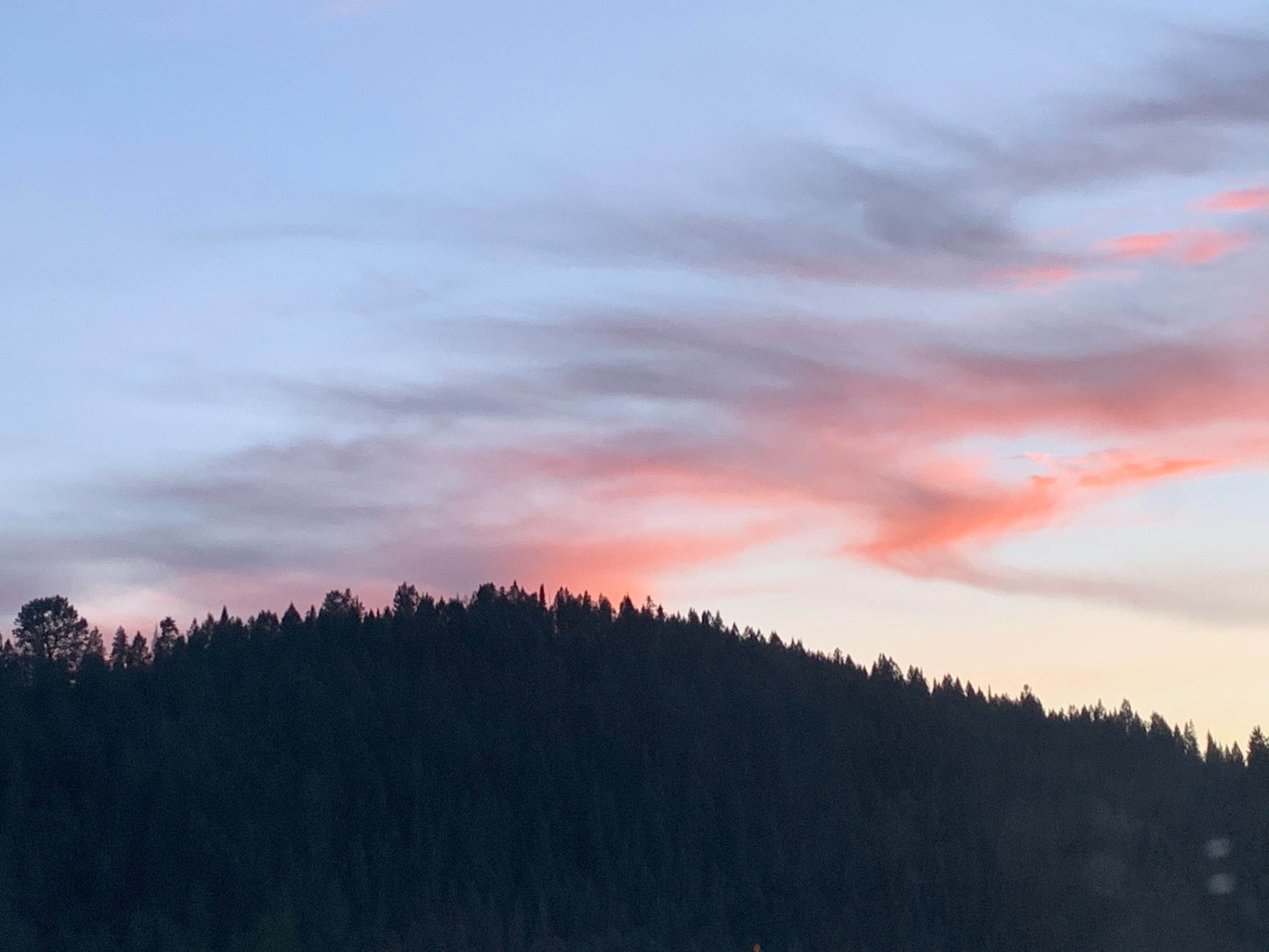 Nikki and Will W.'s photo of a dispersed camping area at Dispersed camping along Cliff Creek in Bridger-Teton National Forest near Daniel, WY