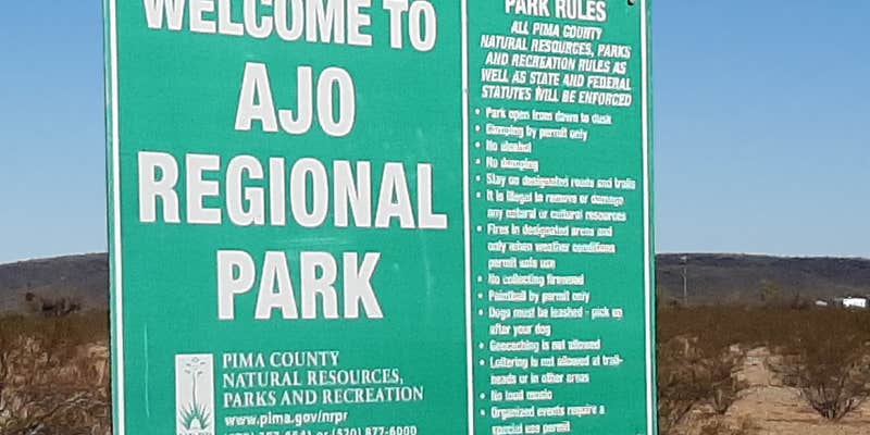 Camper submitted image from Ajo Regional Park - Dennison Camping Area