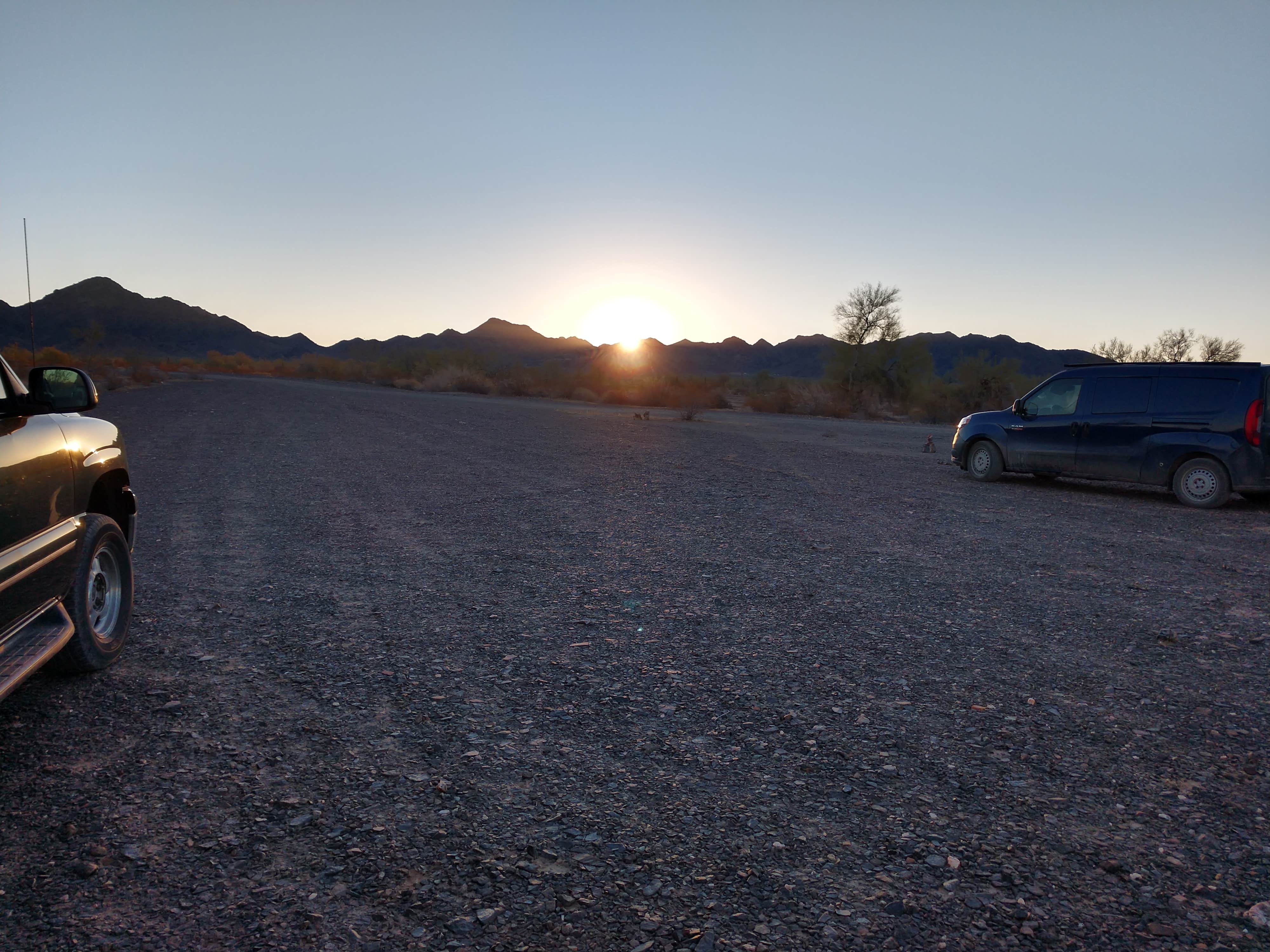 Camper-submitted photo at Scaddan Wash near Quartzsite, AZ