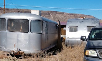 Camping near Goldfield Miner's Camp:  Clark's Custom Camp, Tonopah, Nevada