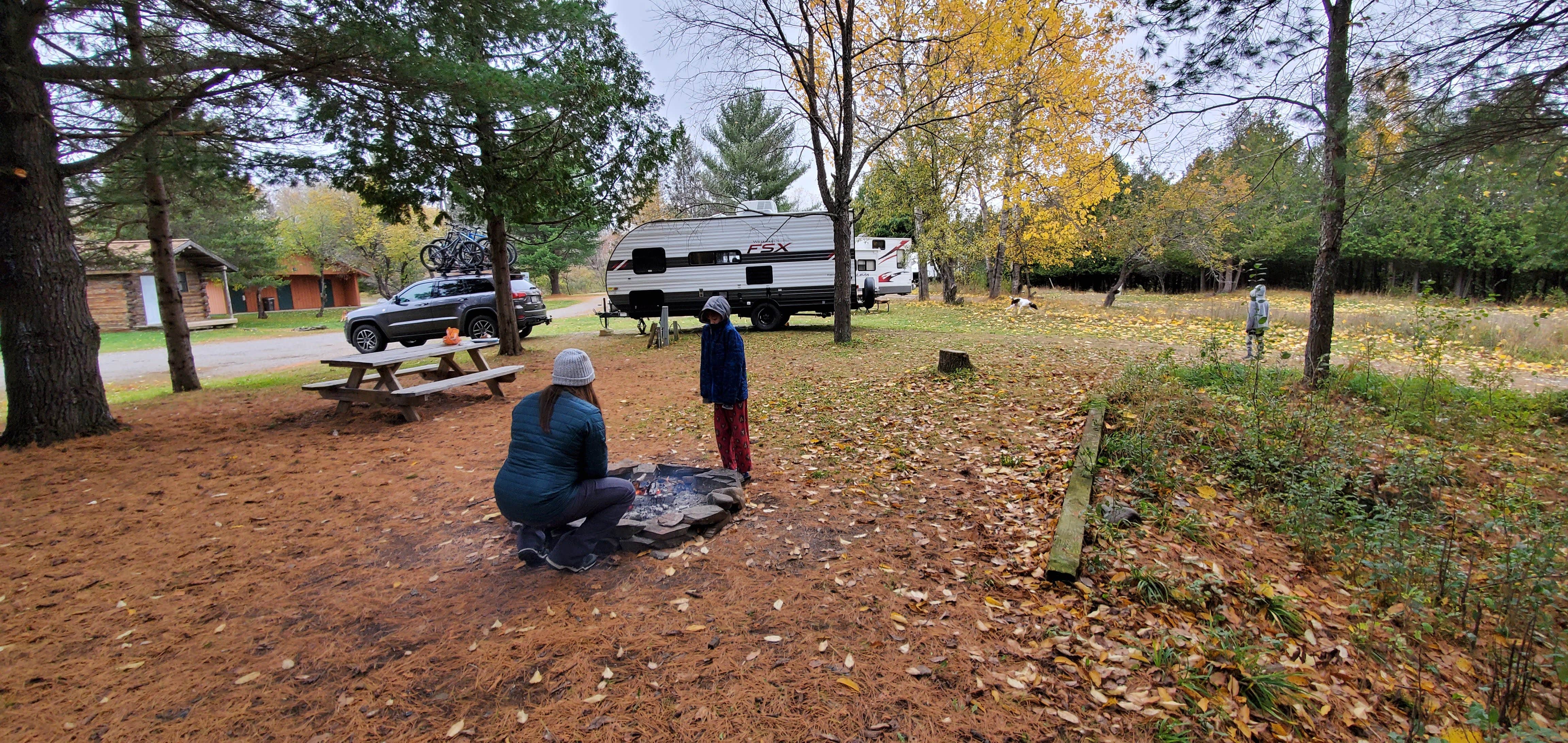 Jeffrey S.'s photo of rv camping at Paint River Hills Campground near Crystal Falls, MI