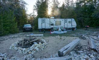 Angela W.'s photo at Private Lake Michigan in Manistique in Michigan