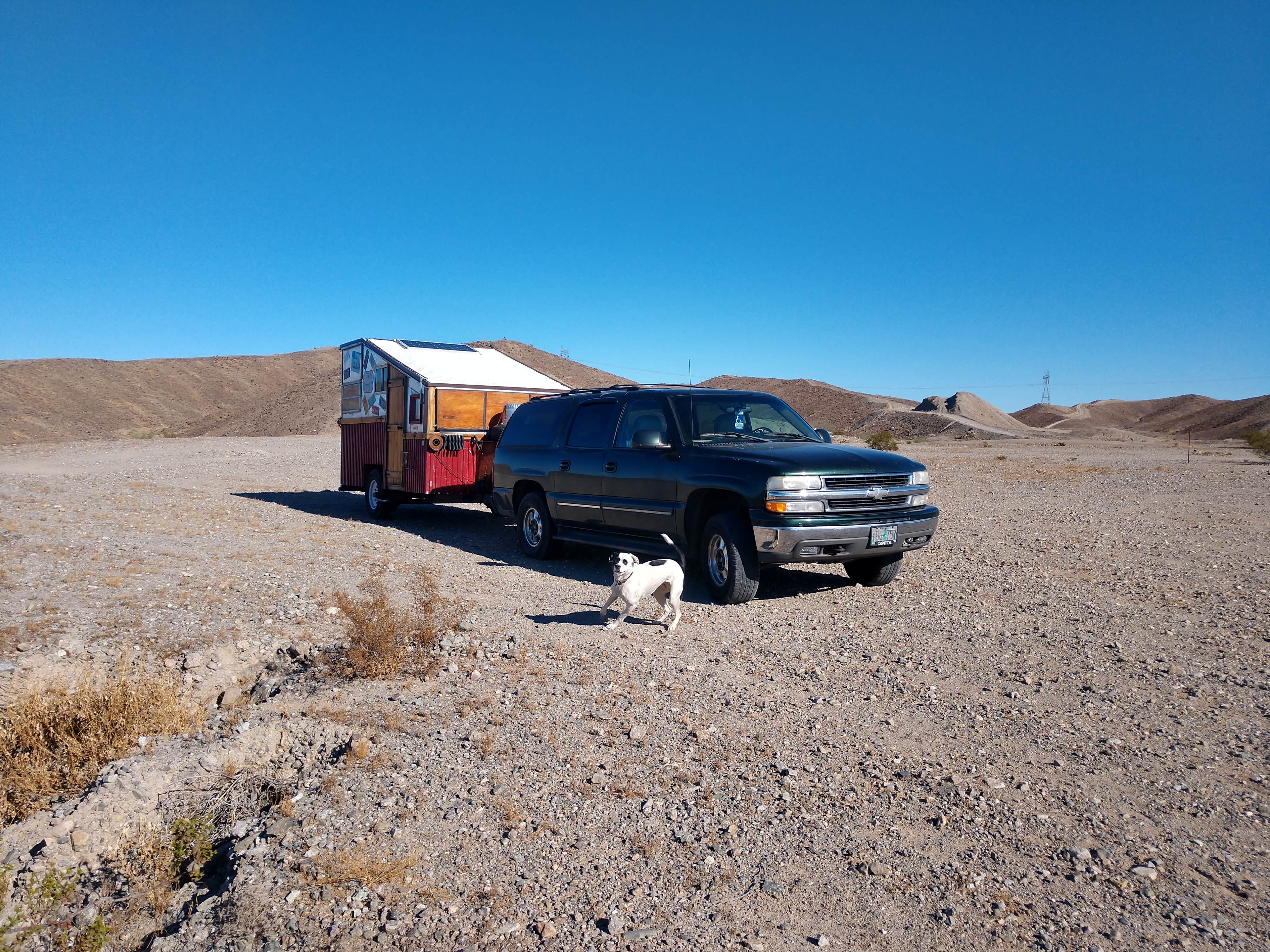 Dee S.'s photo of camping with pets at Kool Corner BLM Campground near Yuma, AZ