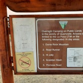 Review photo of Road Runner BLM Dispersed Camping Area by Larry B., February 20, 2021
