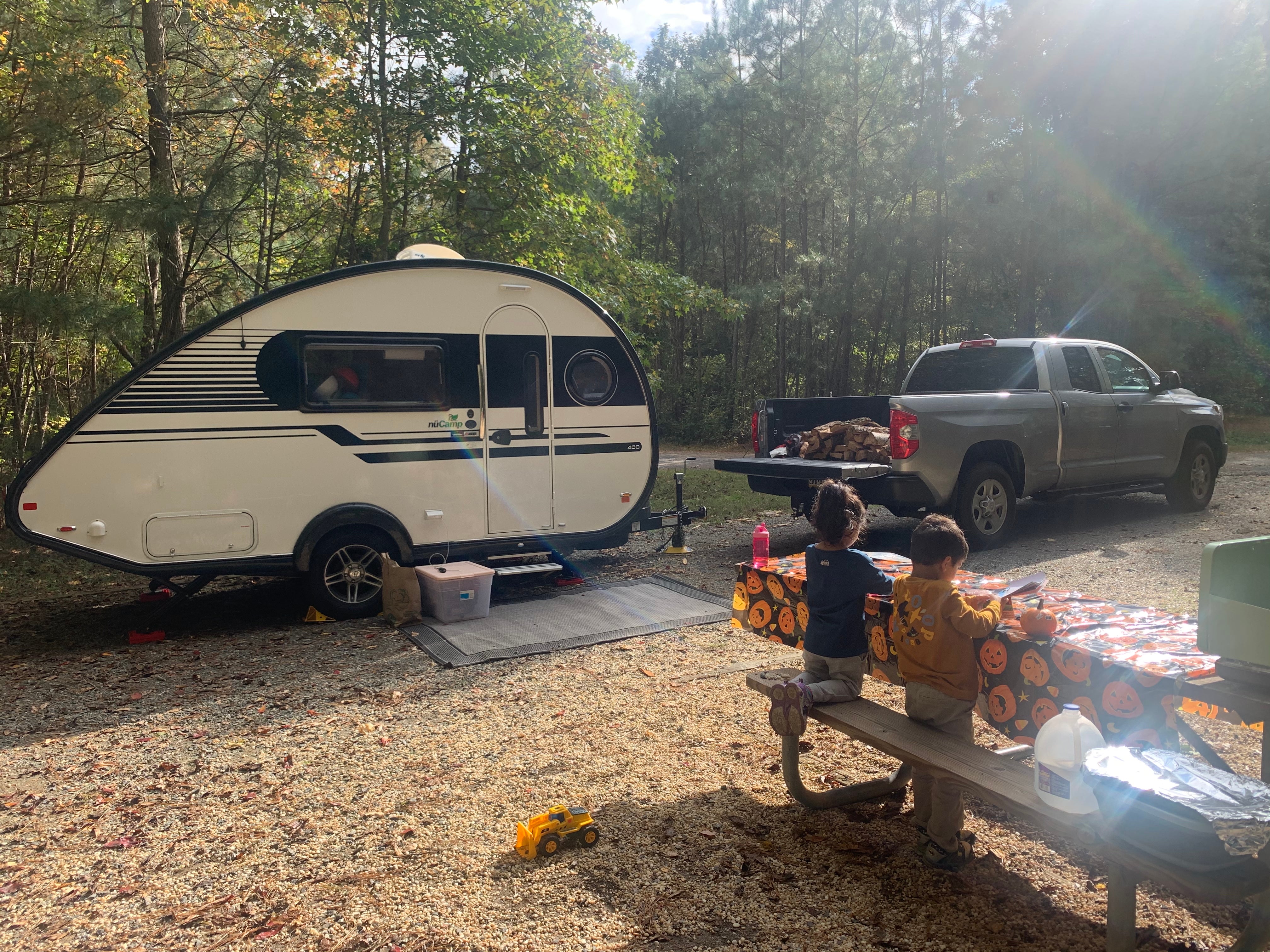 Camper submitted image from Belle Isle State Park Campground - 2