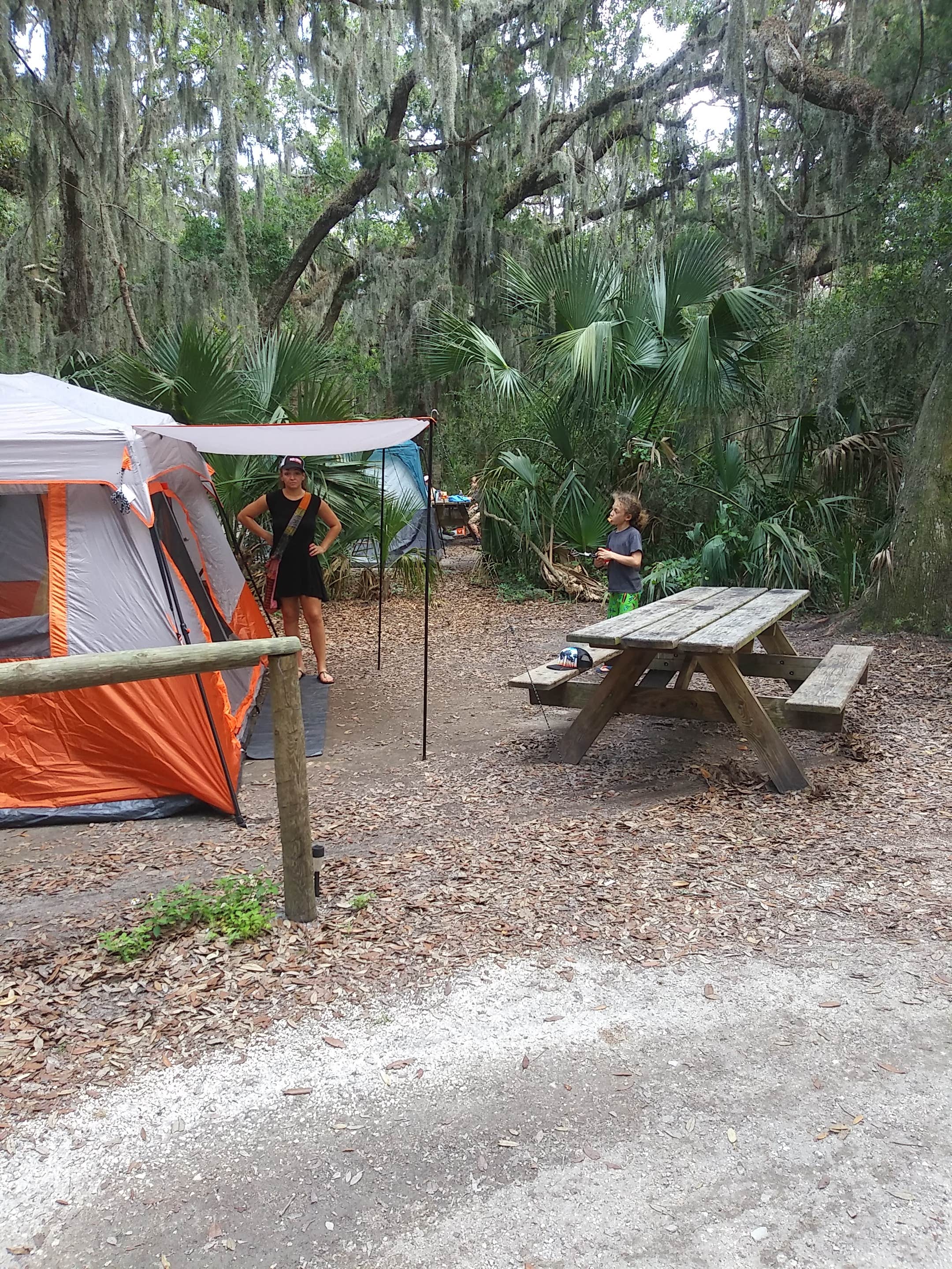 Camper-submitted photo at Little Talbot Island State Park Campground near Woodbine, GA
