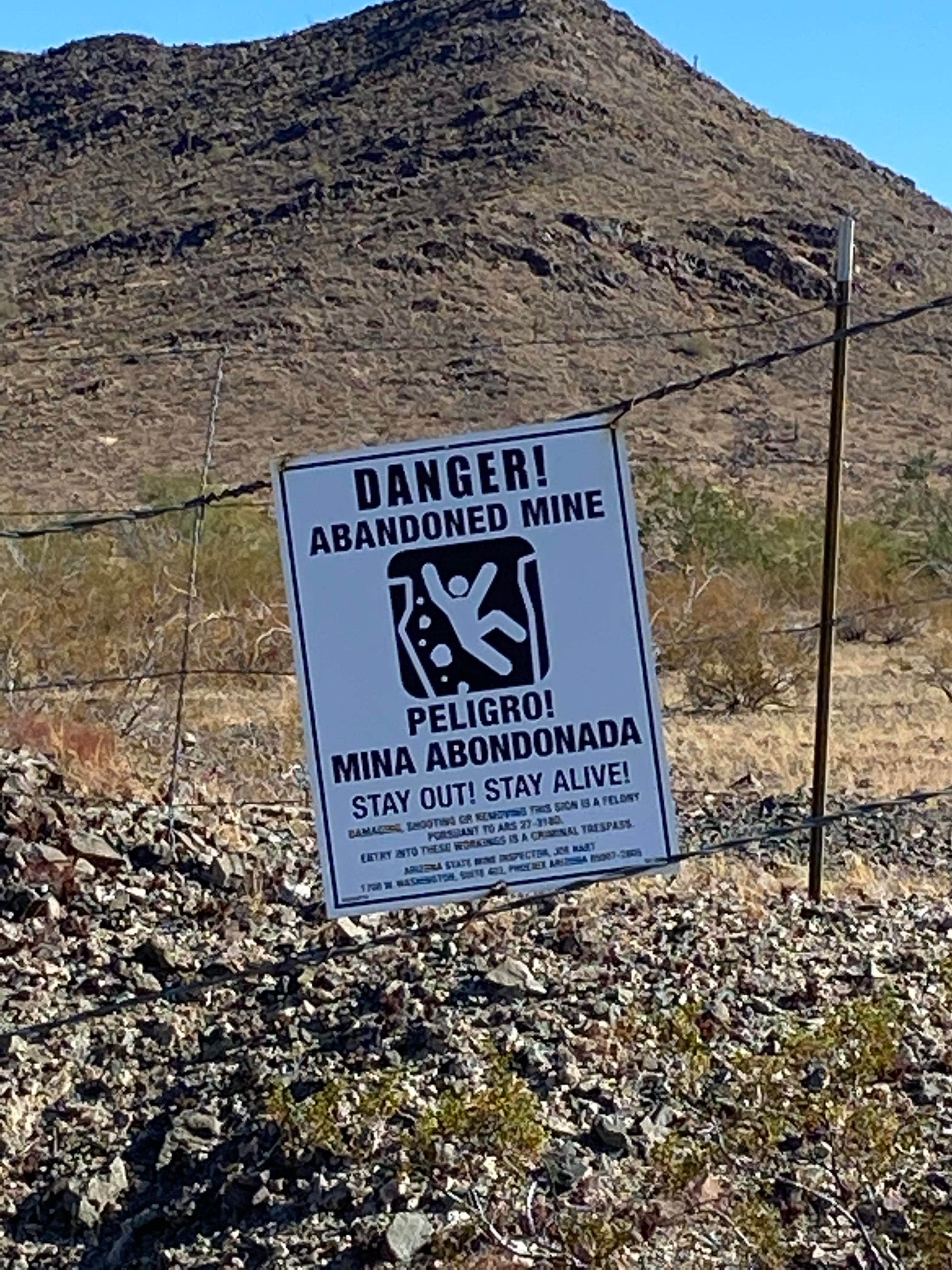 Camper-submitted photo at Vicksburg Pit Rd BLM near Salome, AZ