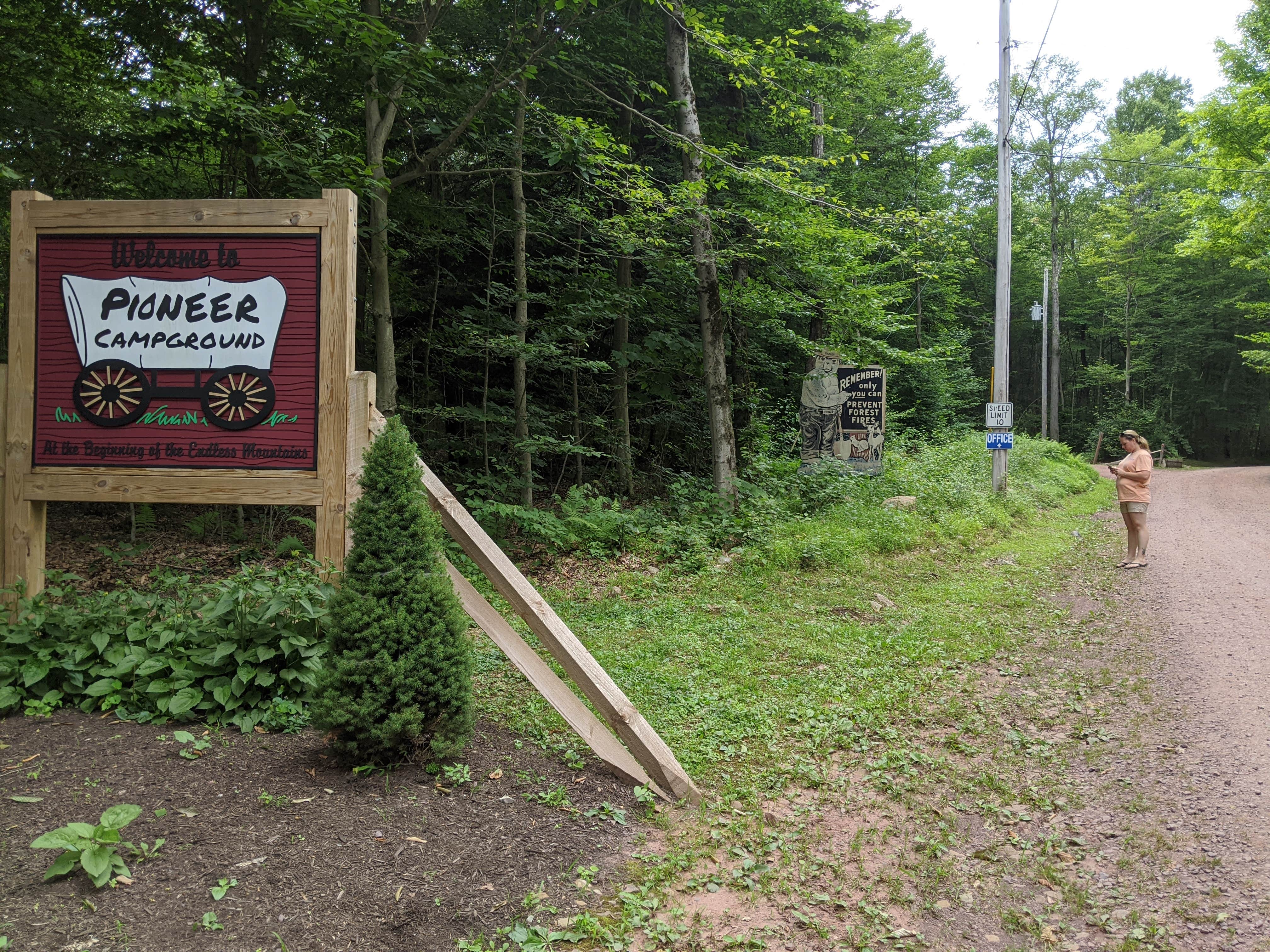 Camper-submitted photo at Pioneer Campground near Eagles Mere, PA