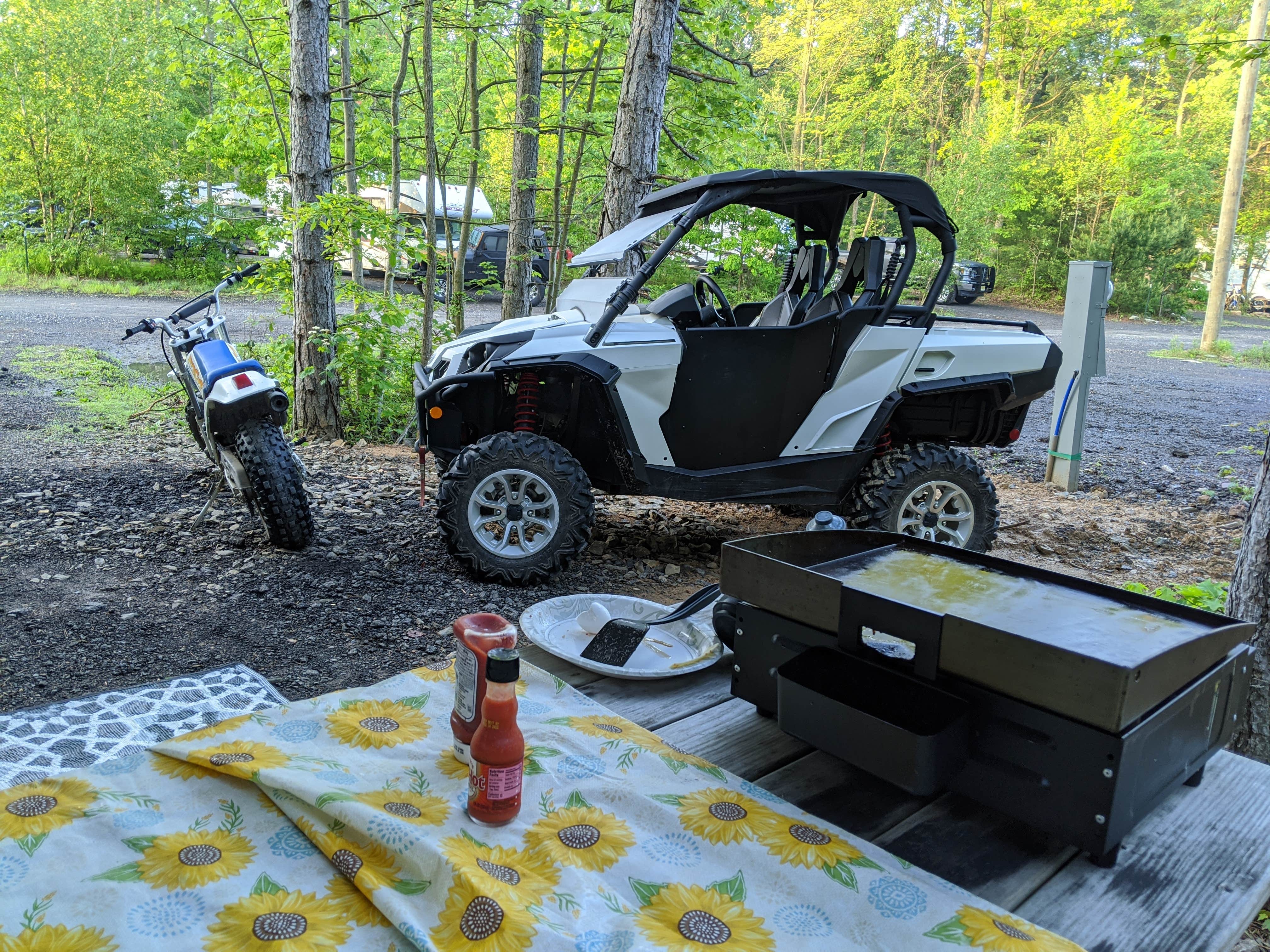 Camper-submitted photo at Trailhead Campground near Mount Carmel, PA