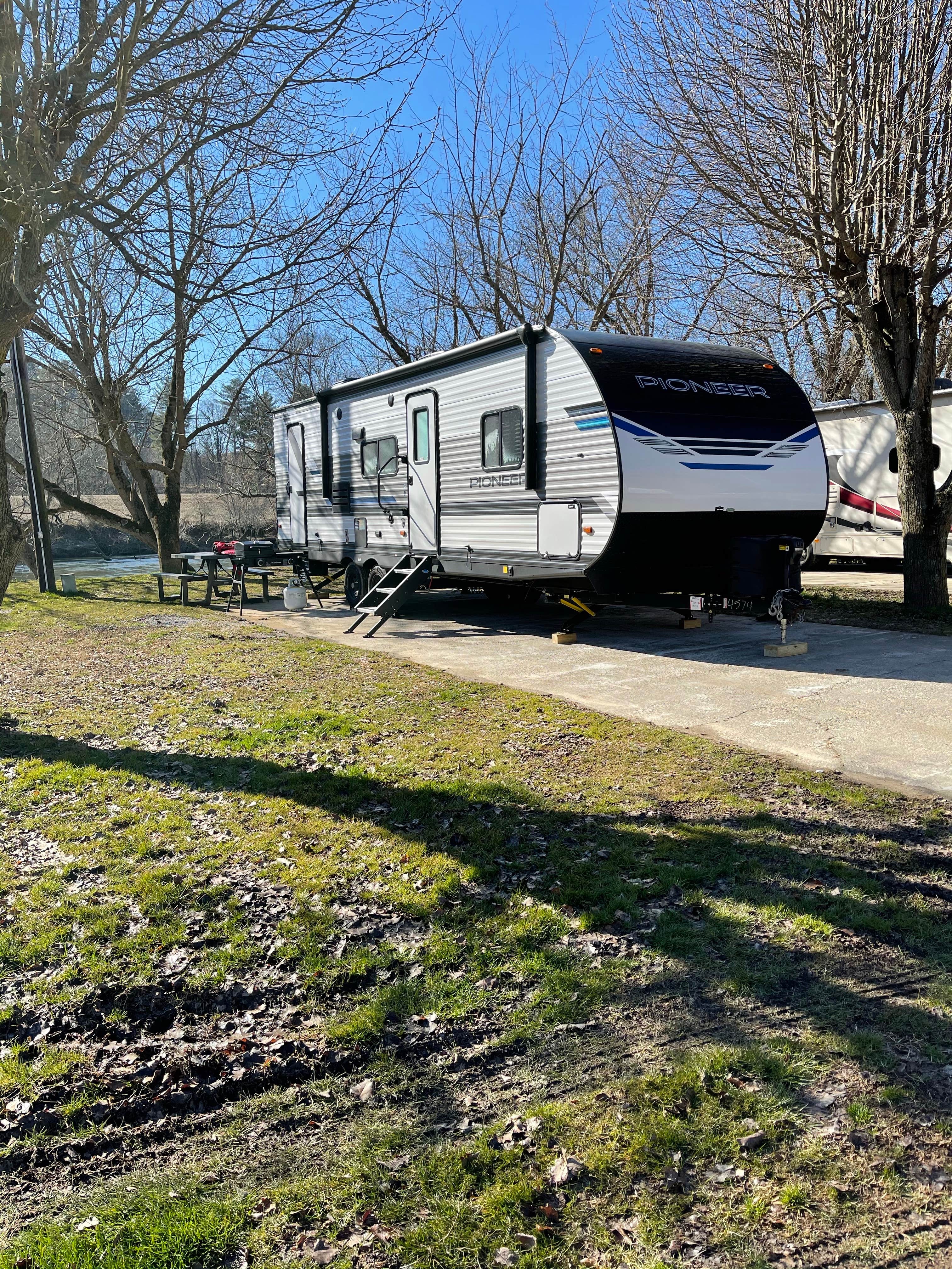 Camper-submitted photo at Wilson's Riverfront RV Park near Candler, NC