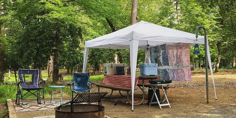 Camper submitted image from Morrow Mountain State Park Campground