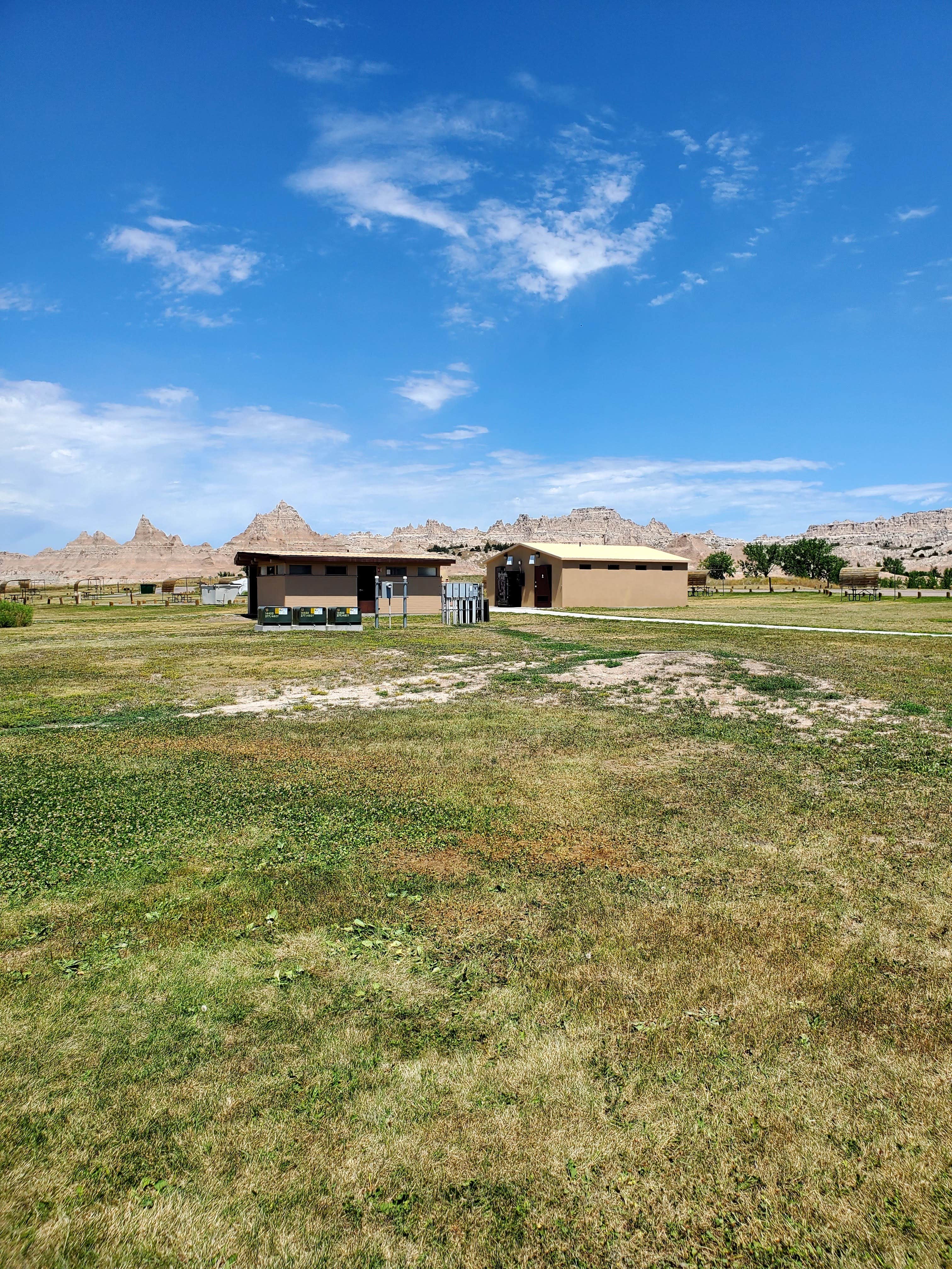 Shea M.'s photo of a cabin at Cedar Pass Campground — Badlands National Park near Badlands National Park