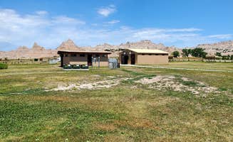 Shea M.'s photo of a cabin at Cedar Pass Campground — Badlands National Park near Badlands National Park