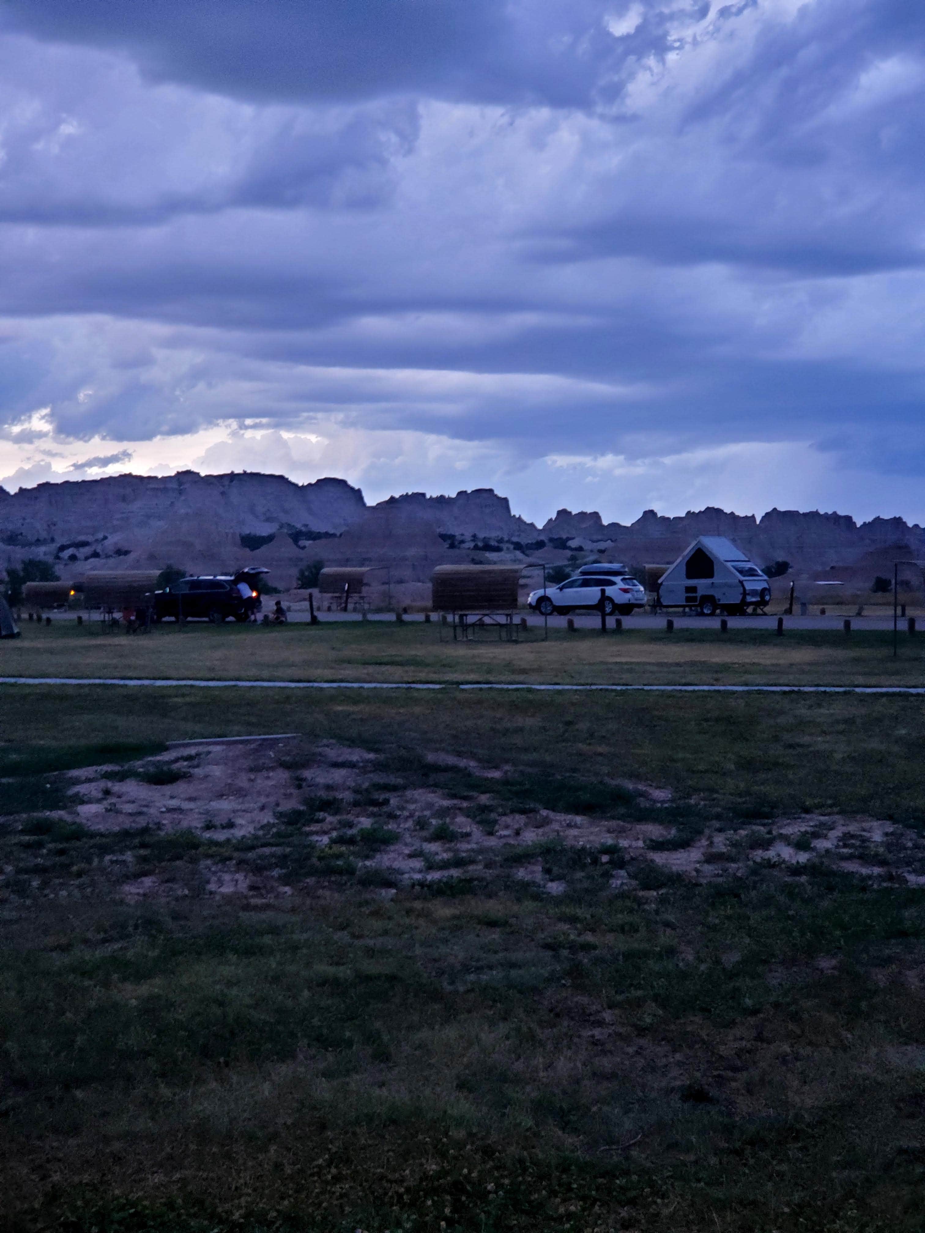 Camper-submitted photo at Cedar Pass Campground — Badlands National Park in South Dakota