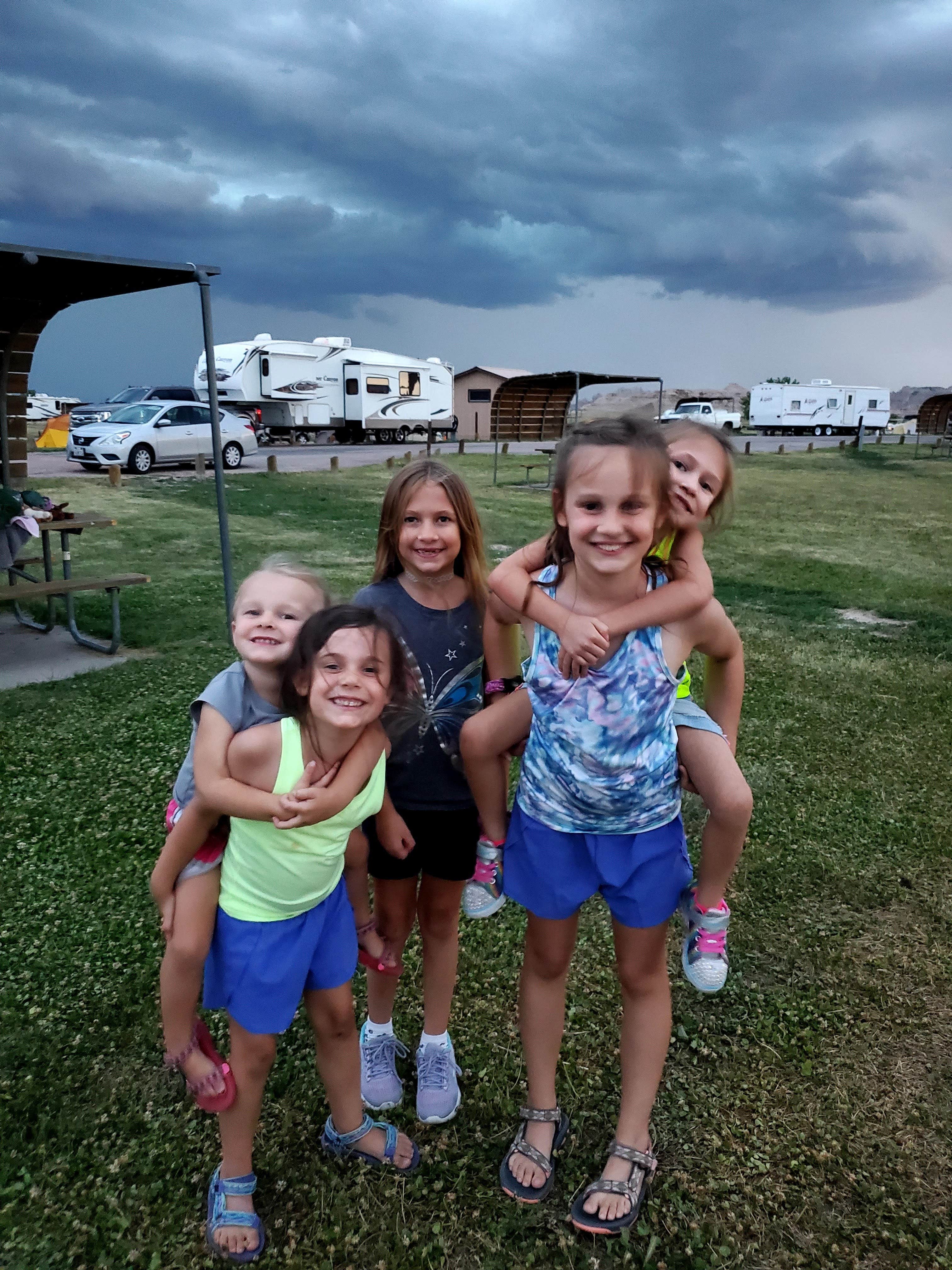 Shea M.'s photo of rv camping at Cedar Pass Campground — Badlands National Park near Badlands National Park