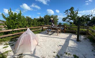 Christian D.'s photo of tent camping at Long Key State Park Campground near Marathon, FL