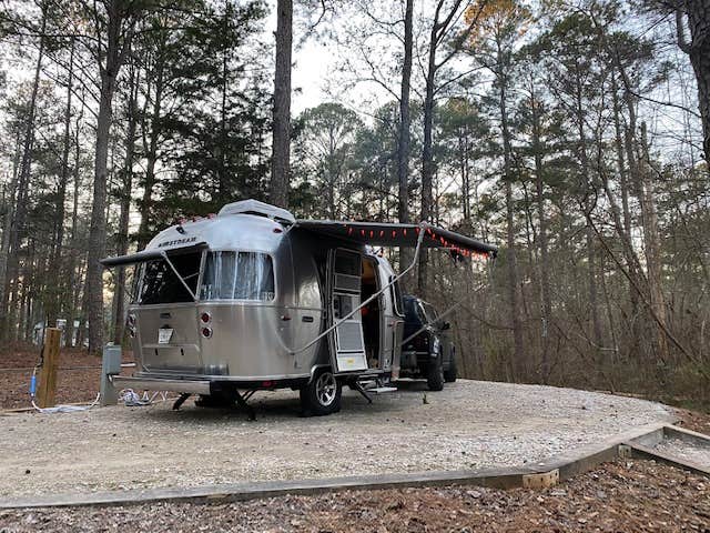 carolyn's photo of rv camping at Franklin D Roosevelt State Park Campground near West Point, GA