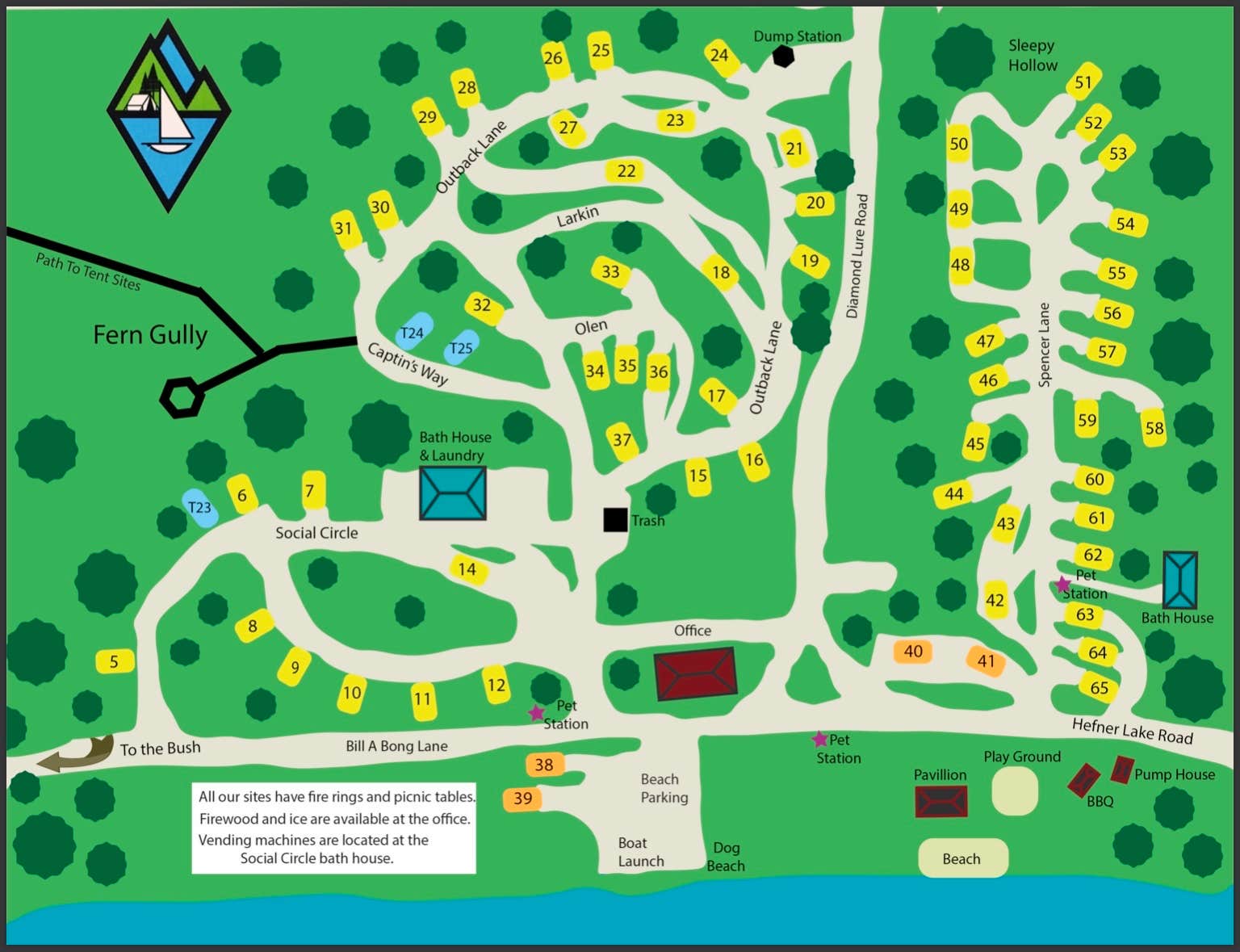 Camper submitted image from Diamond Lure Campground - 4