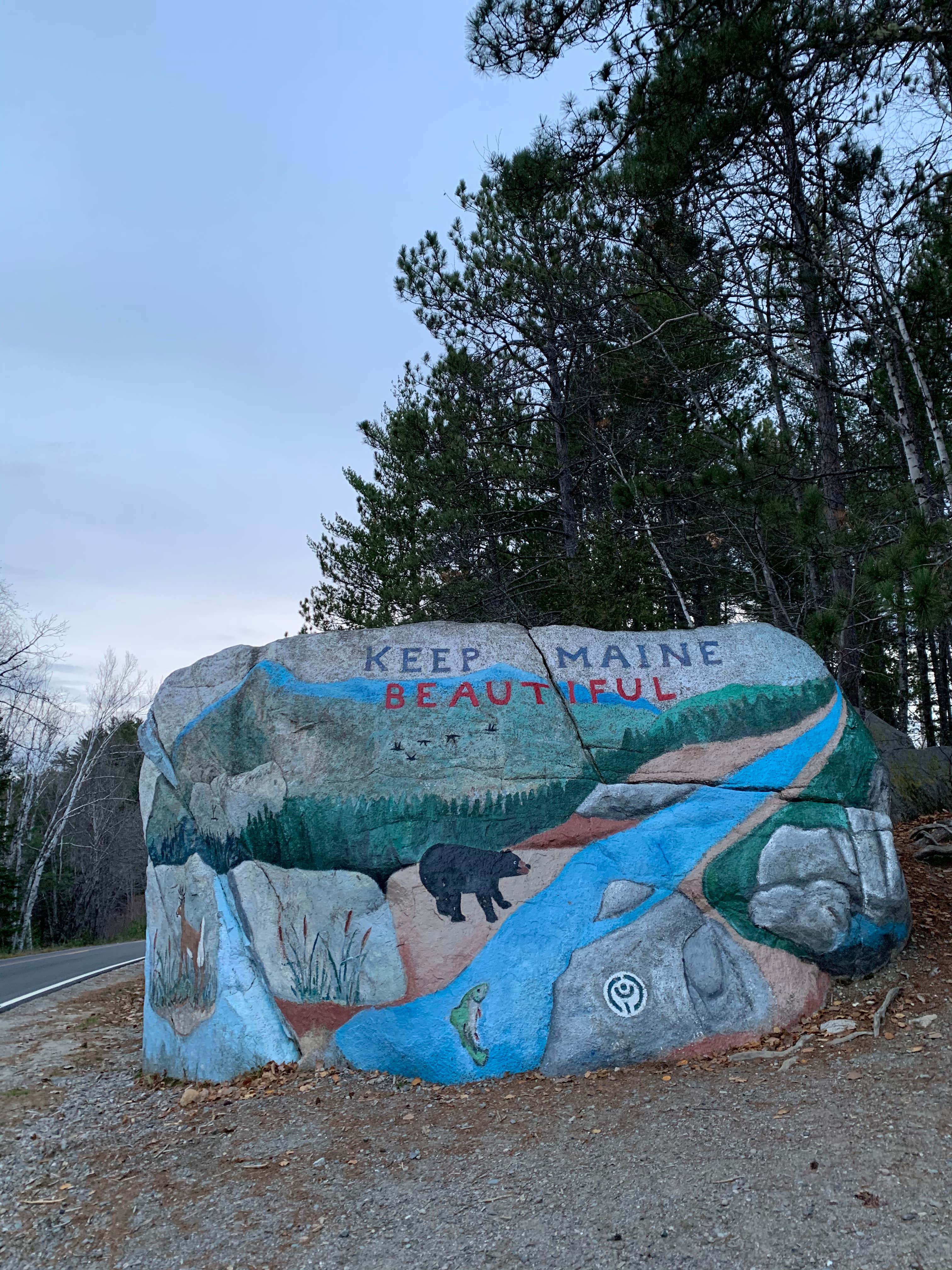 Professor of Accounting G.'s photo of tent camping at Abol Campground — Baxter State Park near Frenchtown, ME