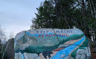 Professor of Accounting G.'s photo of tent camping at Abol Campground — Baxter State Park in Maine