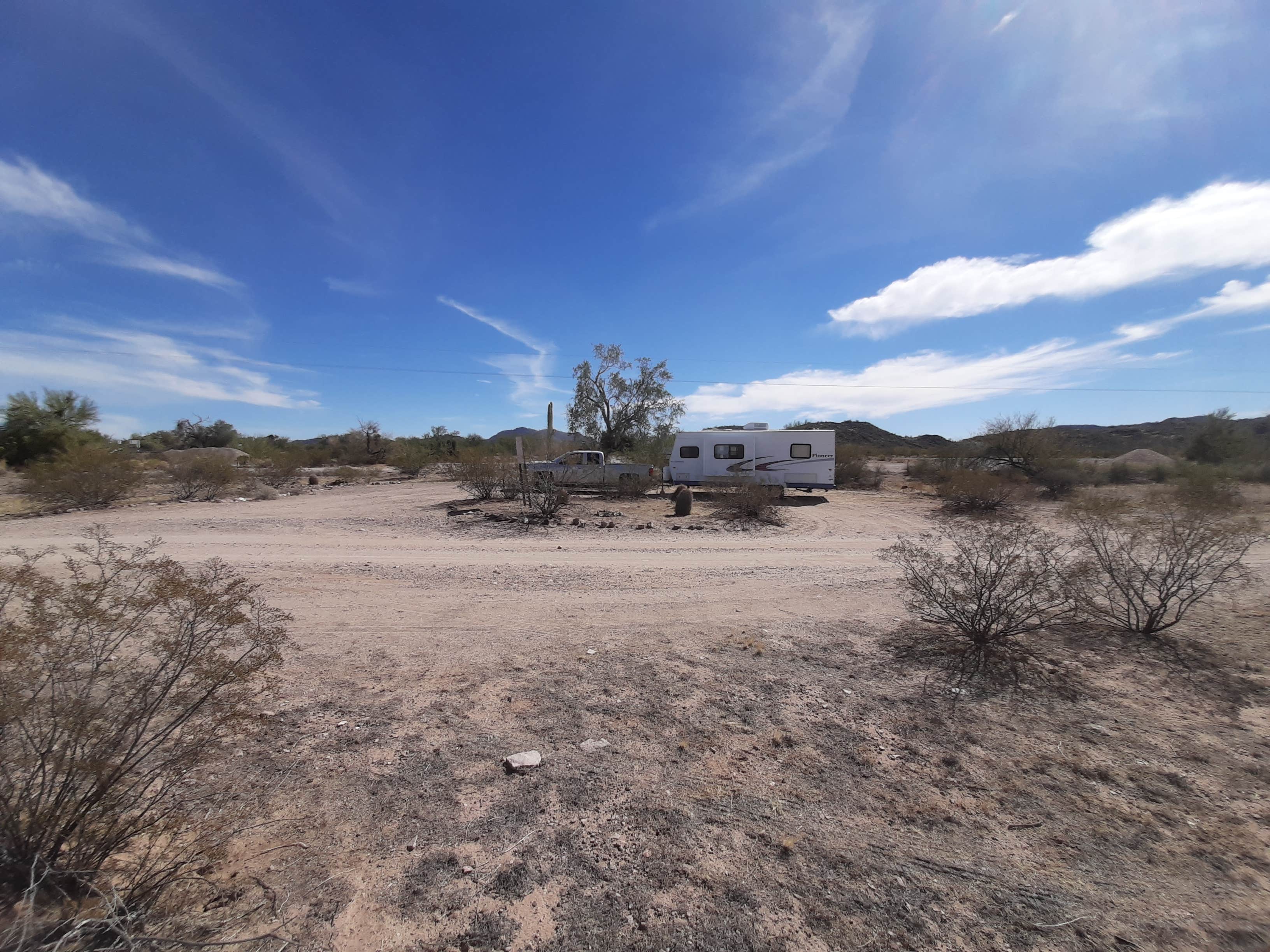 Camper-submitted photo at Gunsight Wash BLM Dispersed camping area near Ajo, AZ
