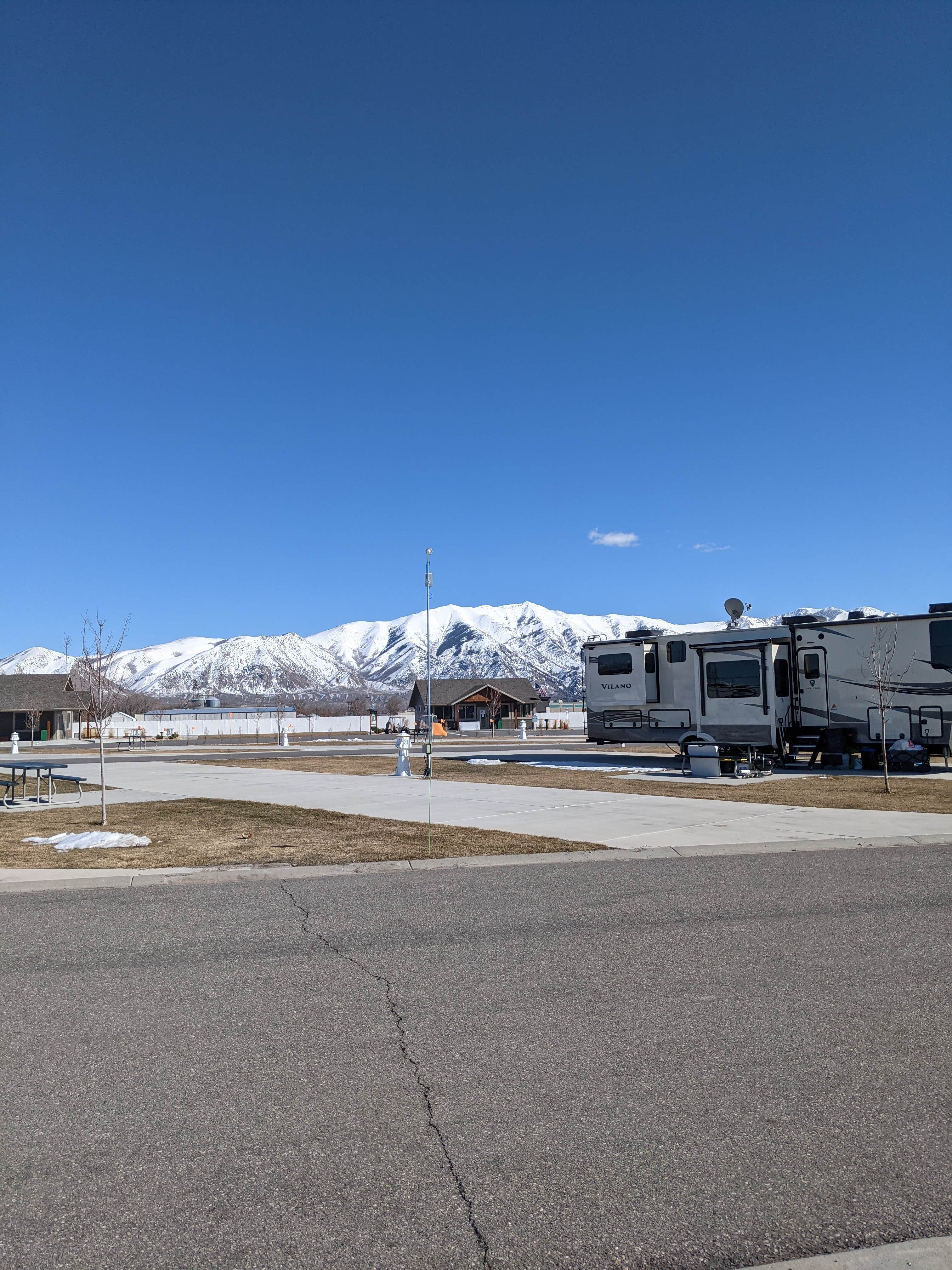 Victoria C.'s photo of rv camping at Aspen Grove RV Park near Fish Haven, ID