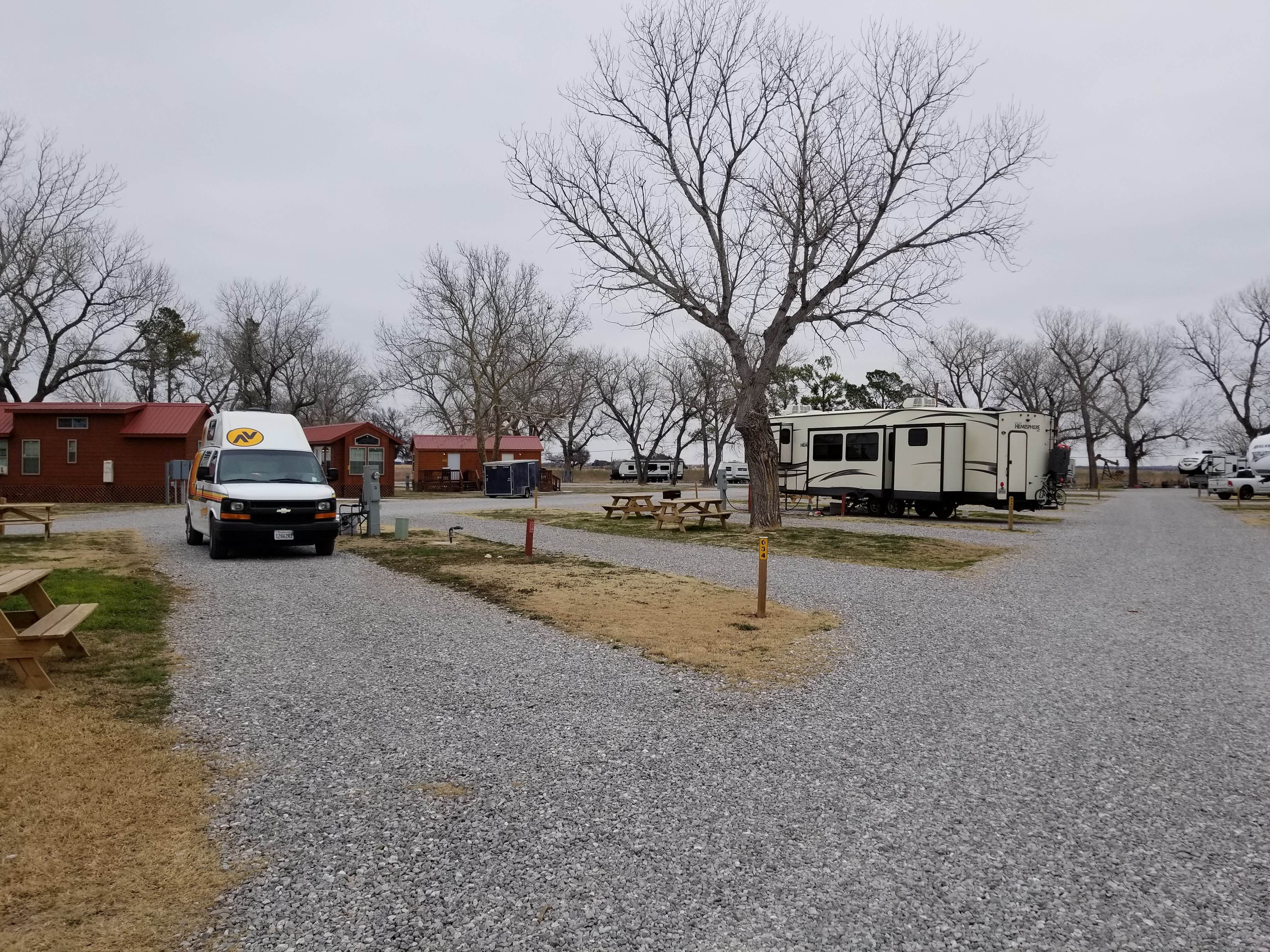 Michelle D.'s photo of rv camping at Burkburnett-Wichita Falls KOA near Waurika, OK