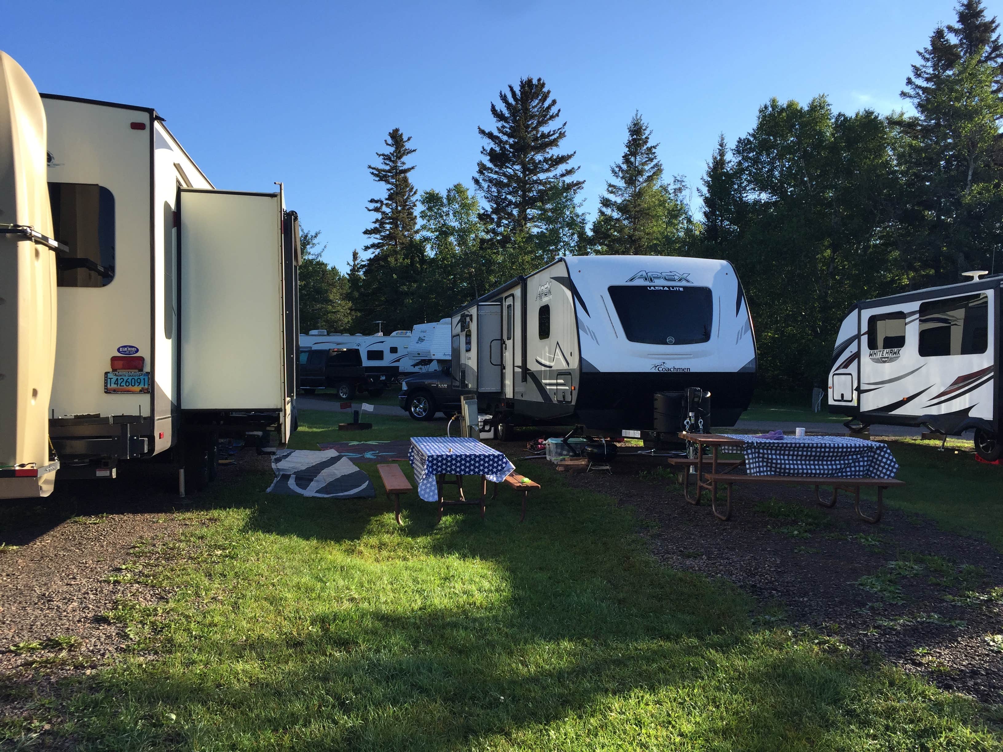 Camper-submitted photo at Burlington Bay Campground near Knife River, MN